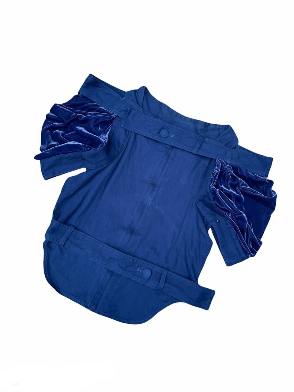 Japanese Brand × Yohji Yamamoto Yohji Yamamoto Crop Bat Wing Size US M / EU 48-50 / 2 - 3 Thumbnail