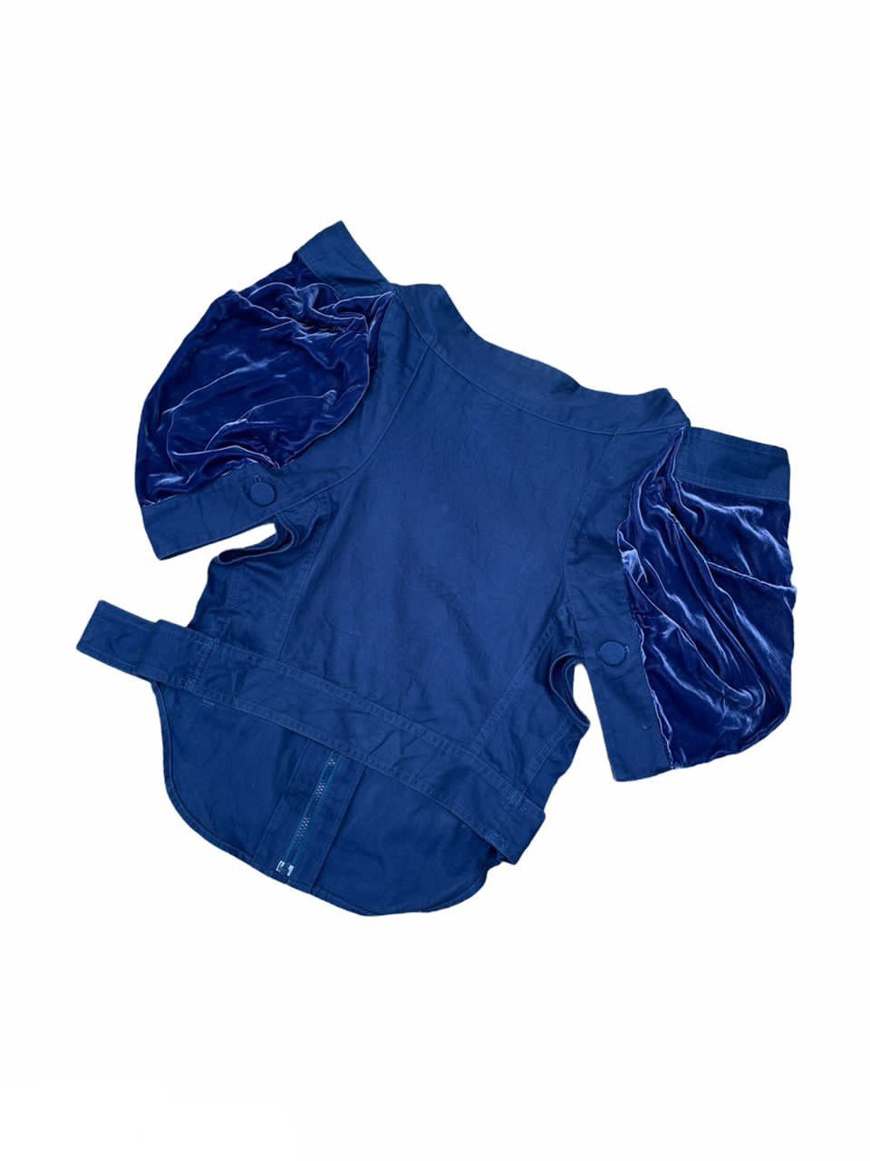 Japanese Brand × Yohji Yamamoto Yohji Yamamoto Crop Bat Wing Size US M / EU 48-50 / 2 - 6 Thumbnail