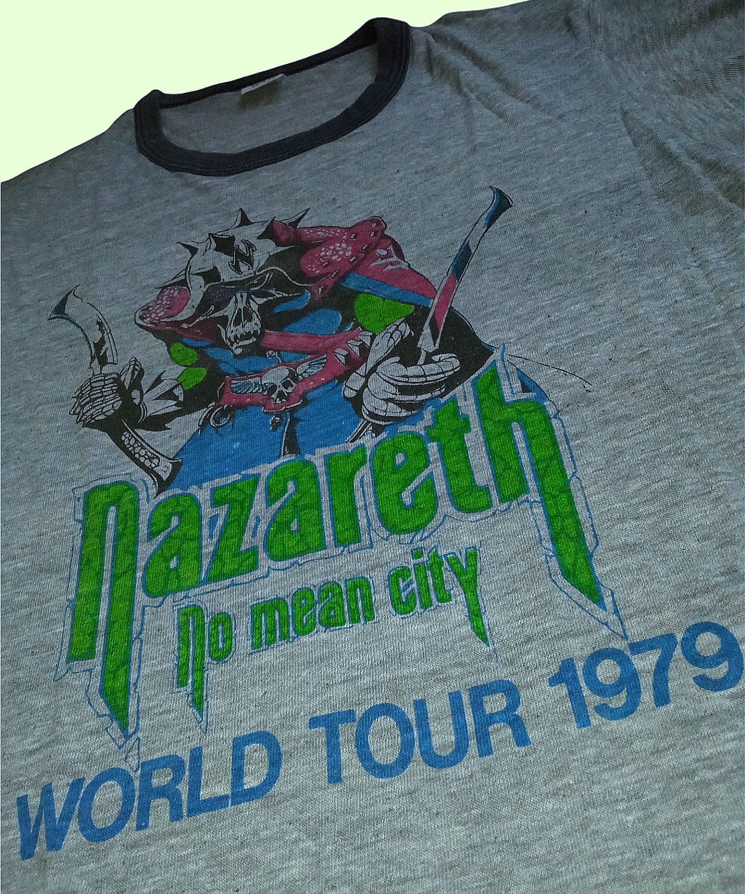 Vintage 70s nazareth band/ringer/very rare