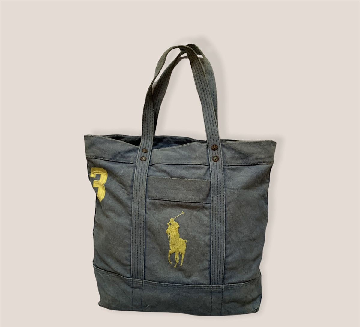 RRL Ralph Lauren × Vintage Vintage Ralph Lauren Tote Bag - shoulder Bag Size ONE SIZE - 3 Thumbnail
