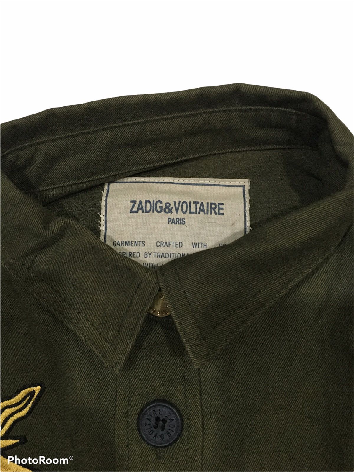 Zadig & Voltaire 🔥STEALS🔥ZADIG&VOLTAIRE MILITARY JACKET JEANS Size US S / EU 44-46 / 1 - 5 Thumbnail