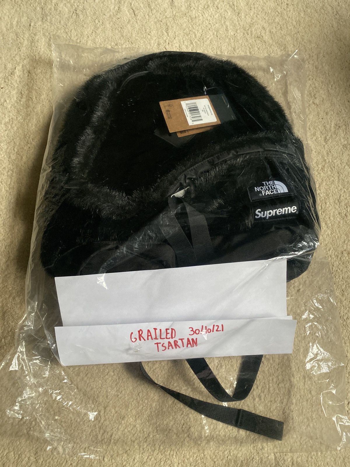 Supreme × The North Face Supreme x North Face Black Faux Fur 