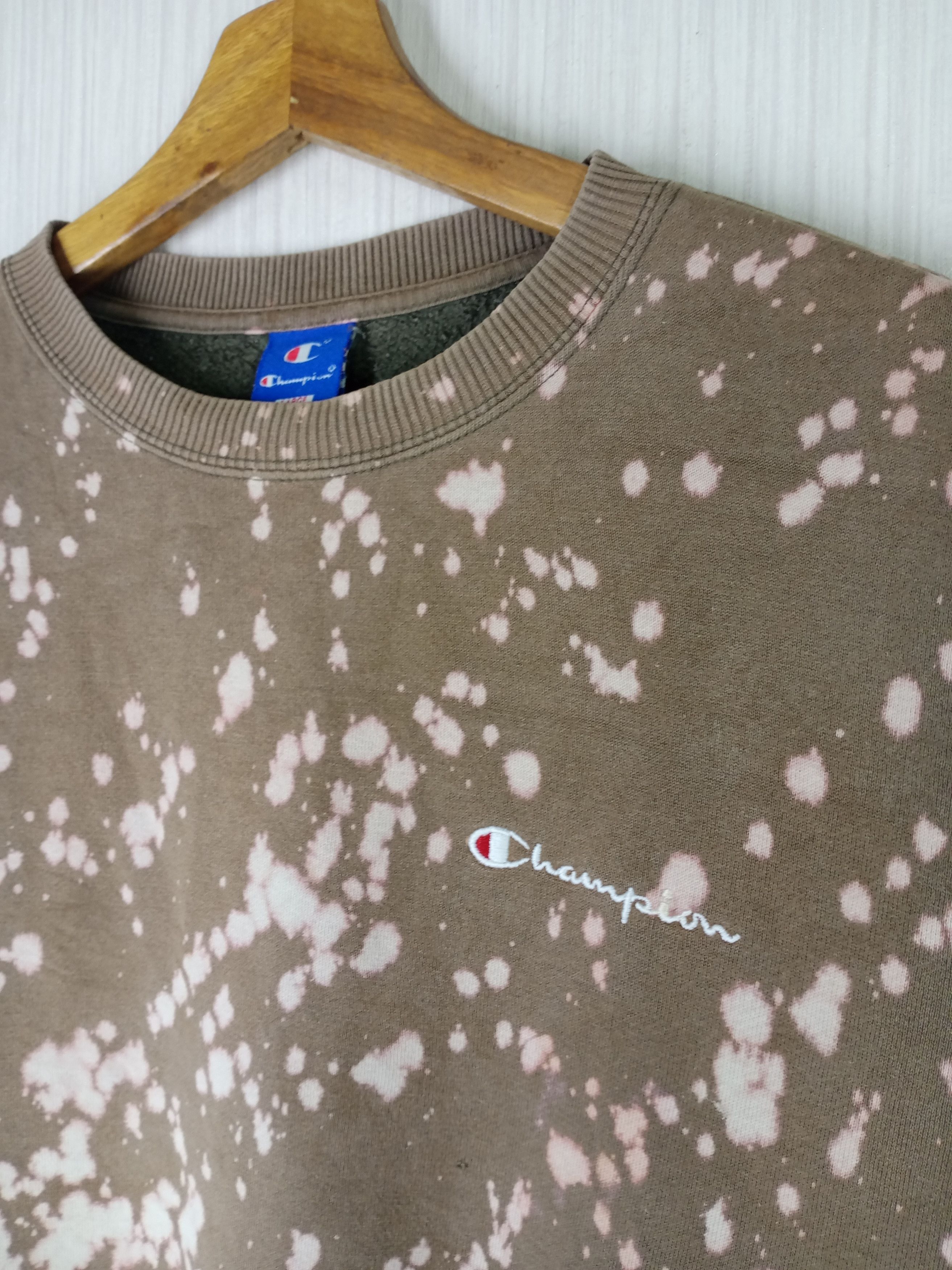 Champion Vintage Champion Acid Wash Sweatshirt Size US L / EU 52-54 / 3 - 1 Thumbnail