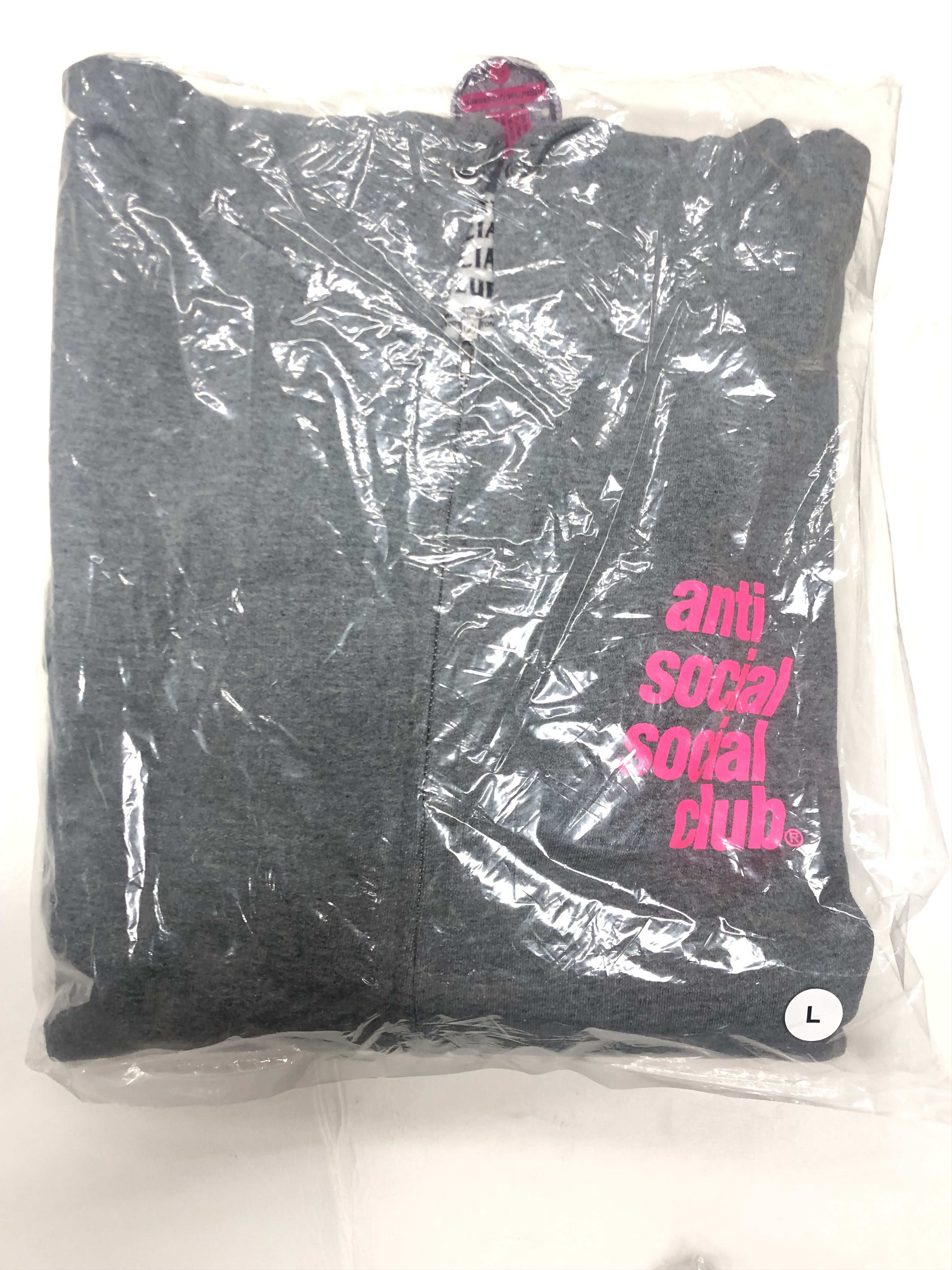 Anti Social Social Club DS ASSC Split Grey Zip Hoodie BAPE KITH FTP FOG CDG OOTD Size US L / EU 52-54 / 3 - 2 Thumbnail
