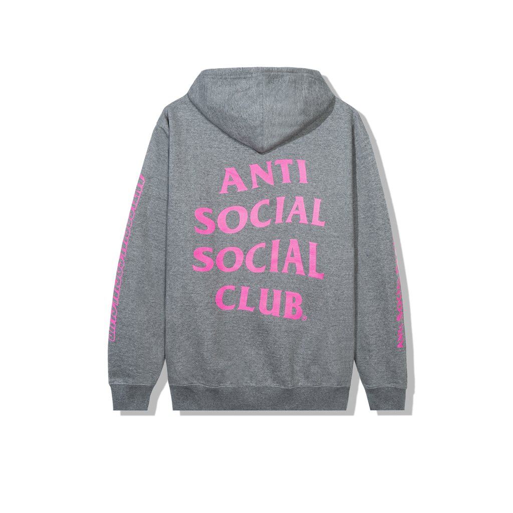 Anti Social Social Club DS ASSC Split Grey Zip Hoodie BAPE KITH FTP FOG CDG OOTD Size US L / EU 52-54 / 3 - 7 Thumbnail