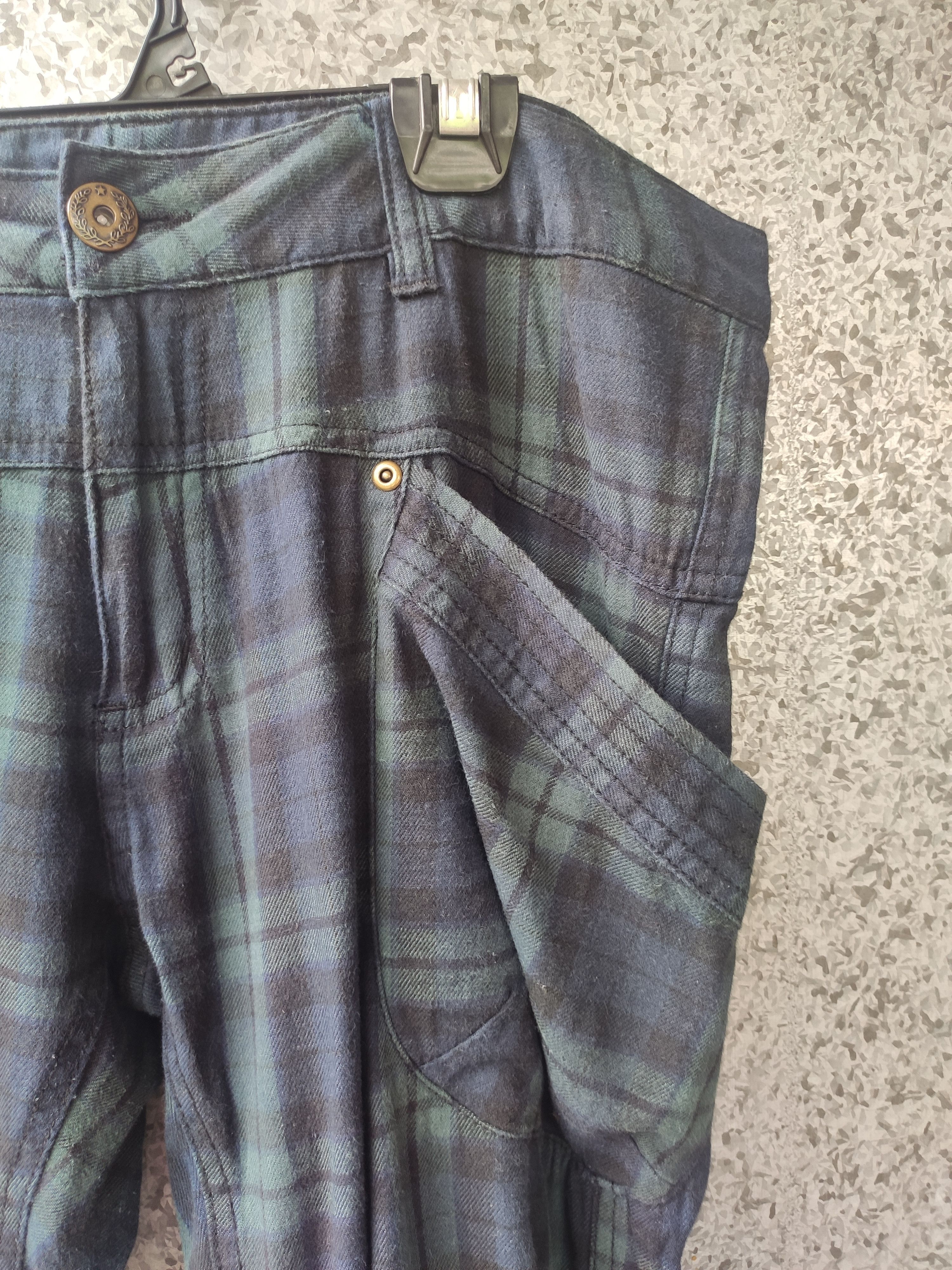 Japanese Brand × Seditionaries Plaid pants Cropped Size US 35 - 2 Thumbnail