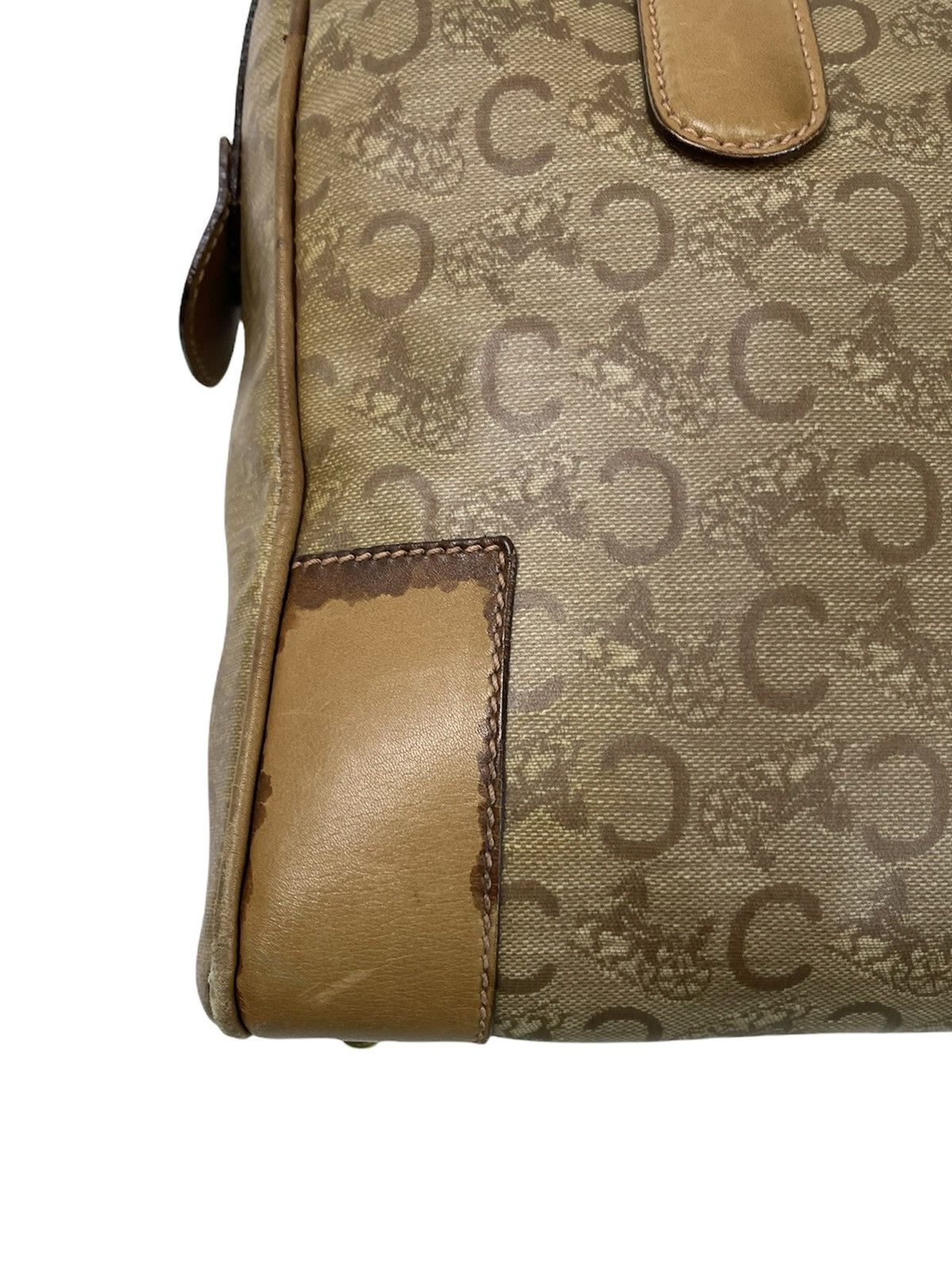 Celine CELINE Vintage Macadam Boston Bag Monogram – Riri Zipper Size ONE SIZE - 16 Thumbnail