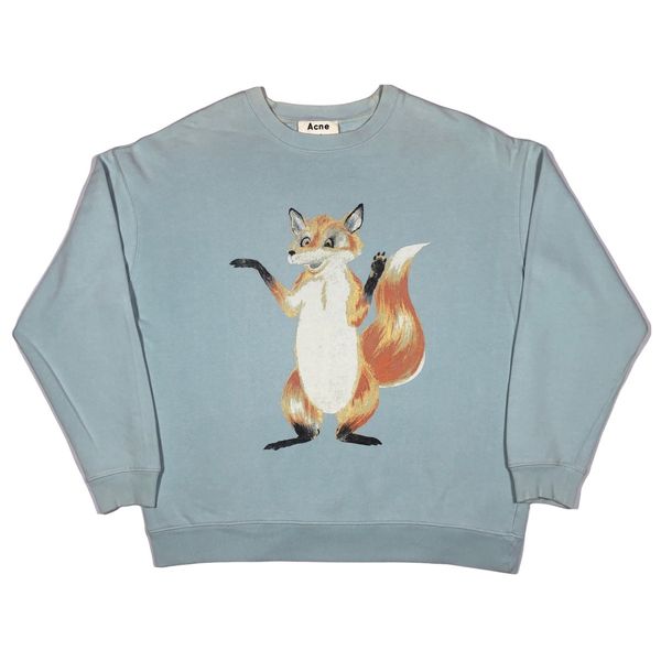 Acne studio fox sales sweatshirt