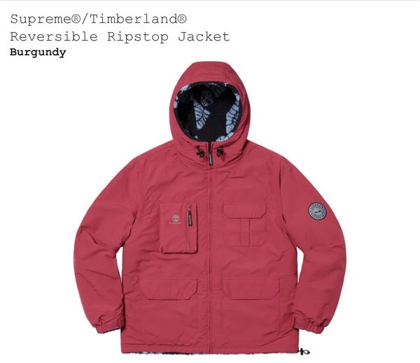 Supreme Supreme®/Timberland® Reversible Ripstop Jacket | Grailed