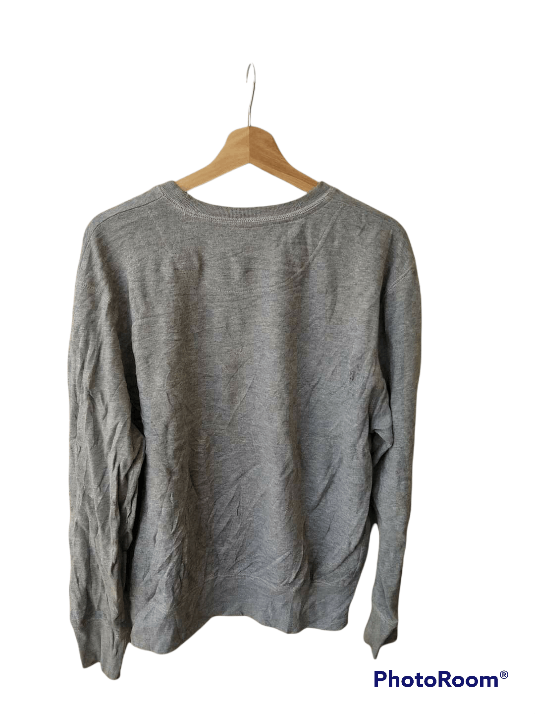 Vintage 90s Discus Plain Stained Pullover Crewneck Sweatshirts Size US L / EU 52-54 / 3 - 2 Thumbnail