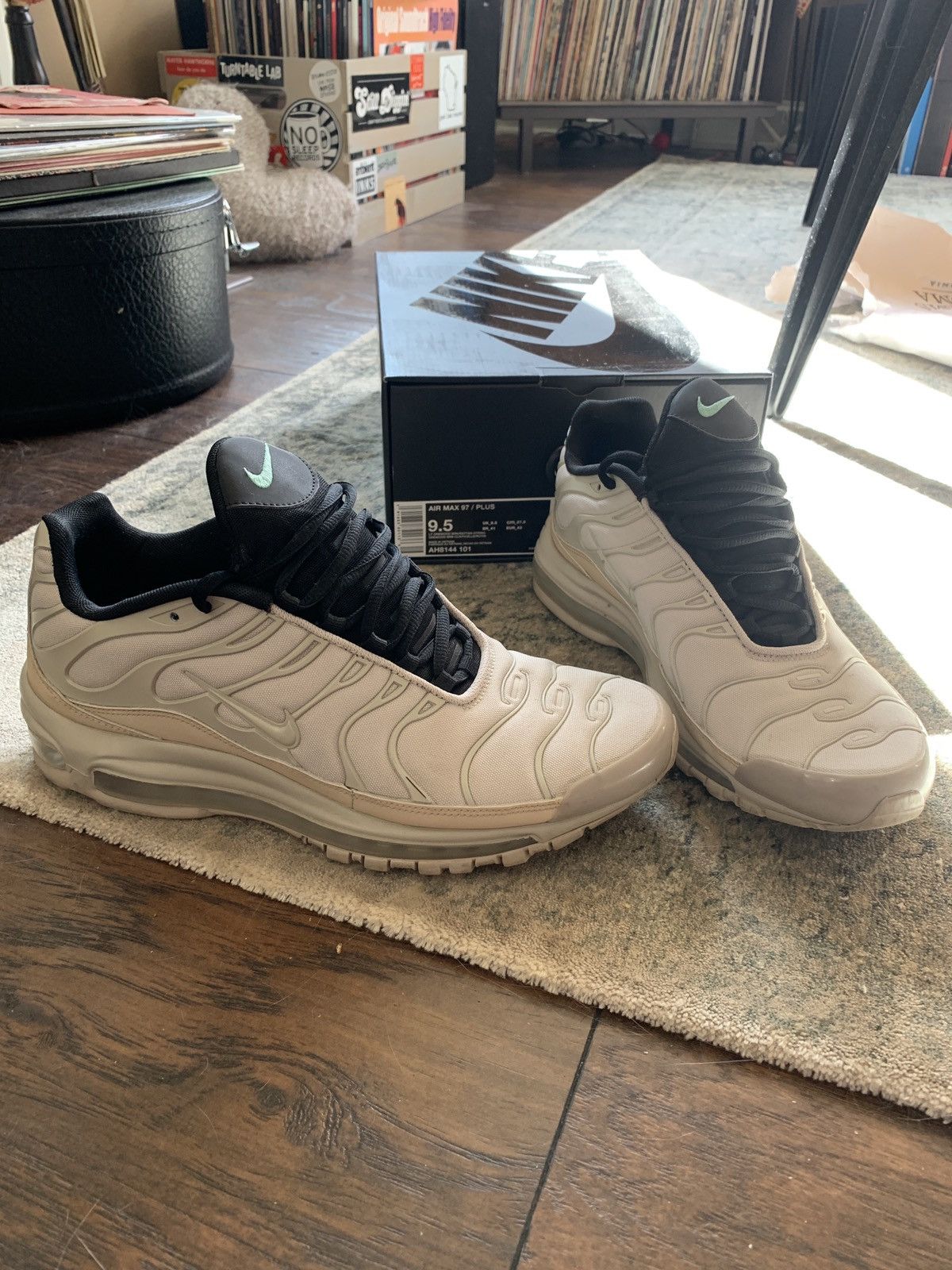 Nike air max 97 plus light hot sale orewood brown