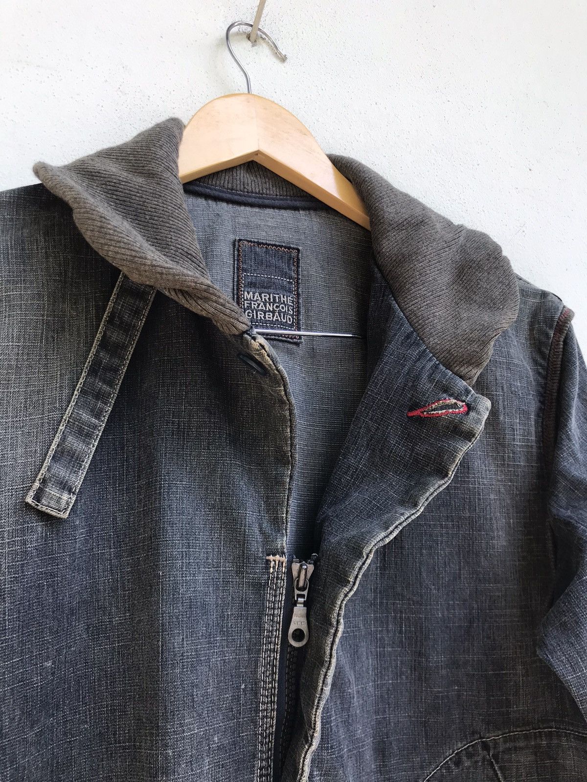 Marithe + Francois Girbaud Marithe Francois Girbaud Denim Jacket Size US S / EU 44-46 / 1 - 3 Thumbnail