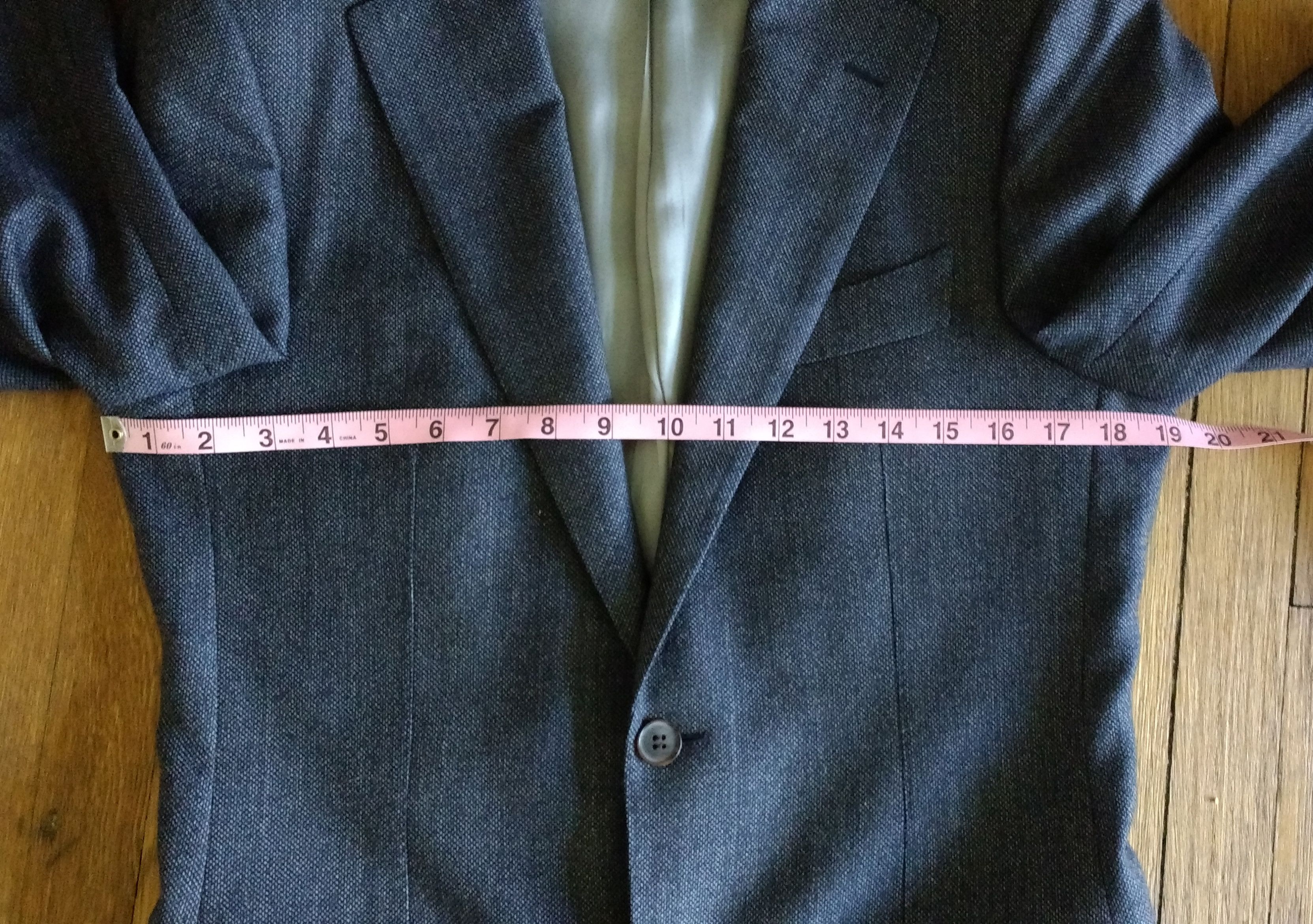Suitsupply Lazio Blue Birdseye Suit Size 36R - 7 Thumbnail