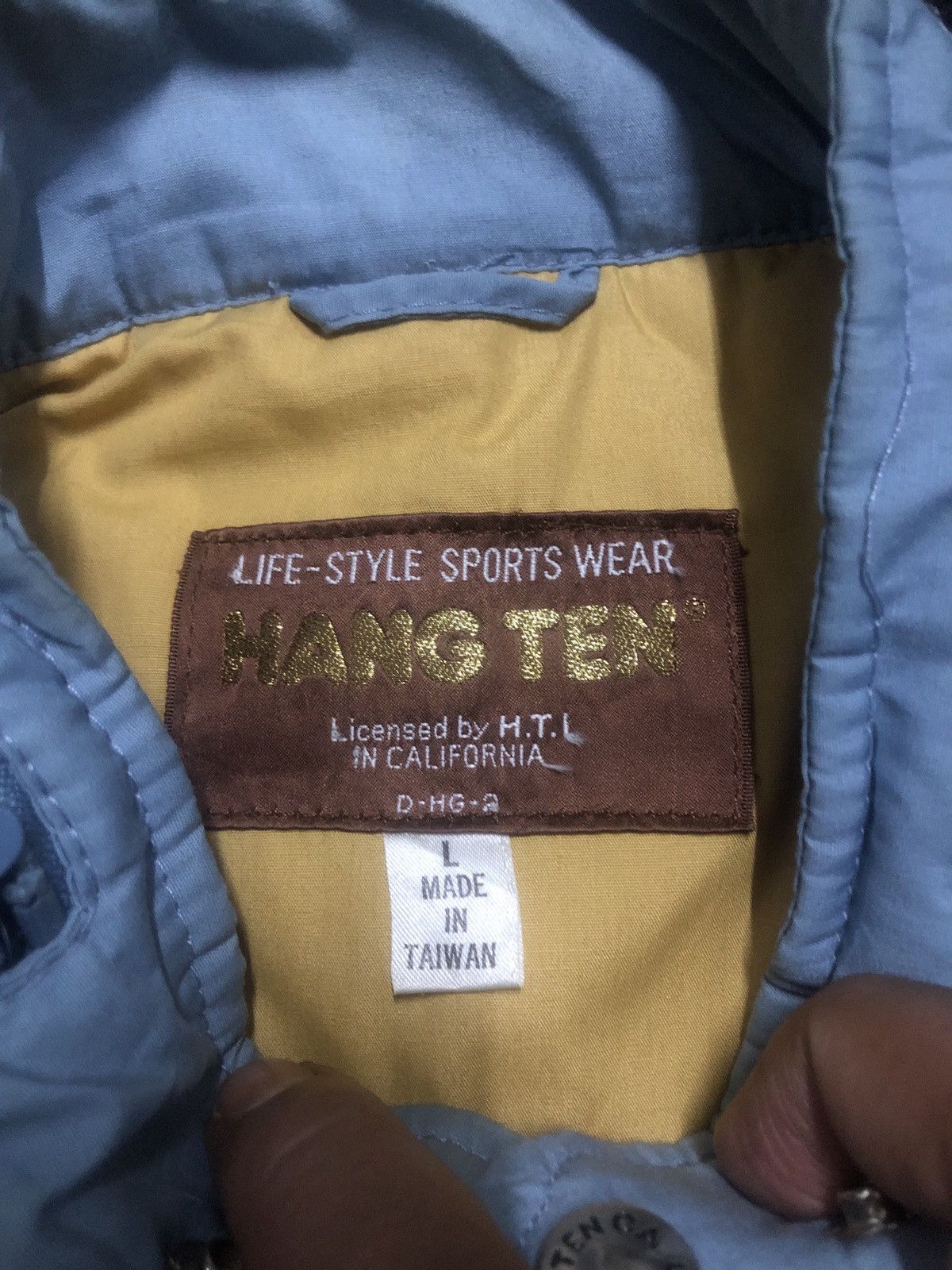 Hang Ten × Vintage 🔥DHL SHIPPING🔥VINTAGE DOWN VEST BY HANG TEN UTILITY Size US L / EU 52-54 / 3 - 6 Thumbnail
