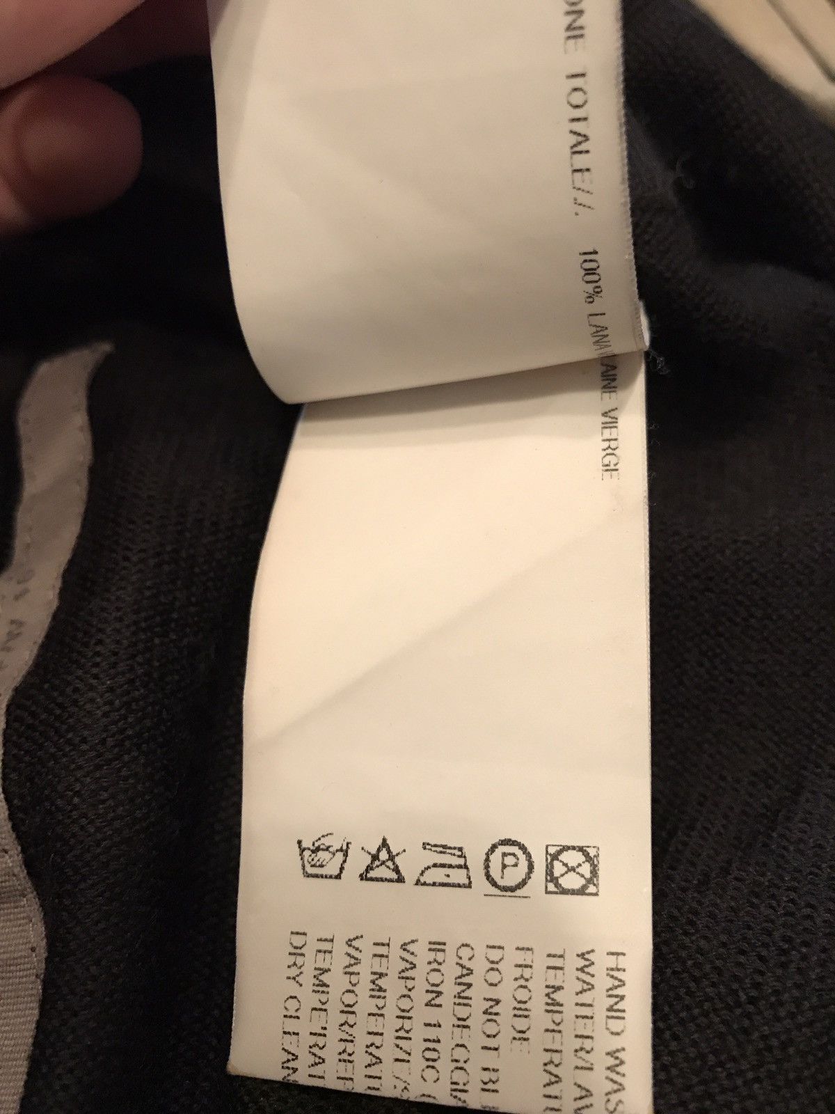Rick Owens Wool Drawsting Long Lounge Pants Size US 30 / EU 46 - 8 Thumbnail