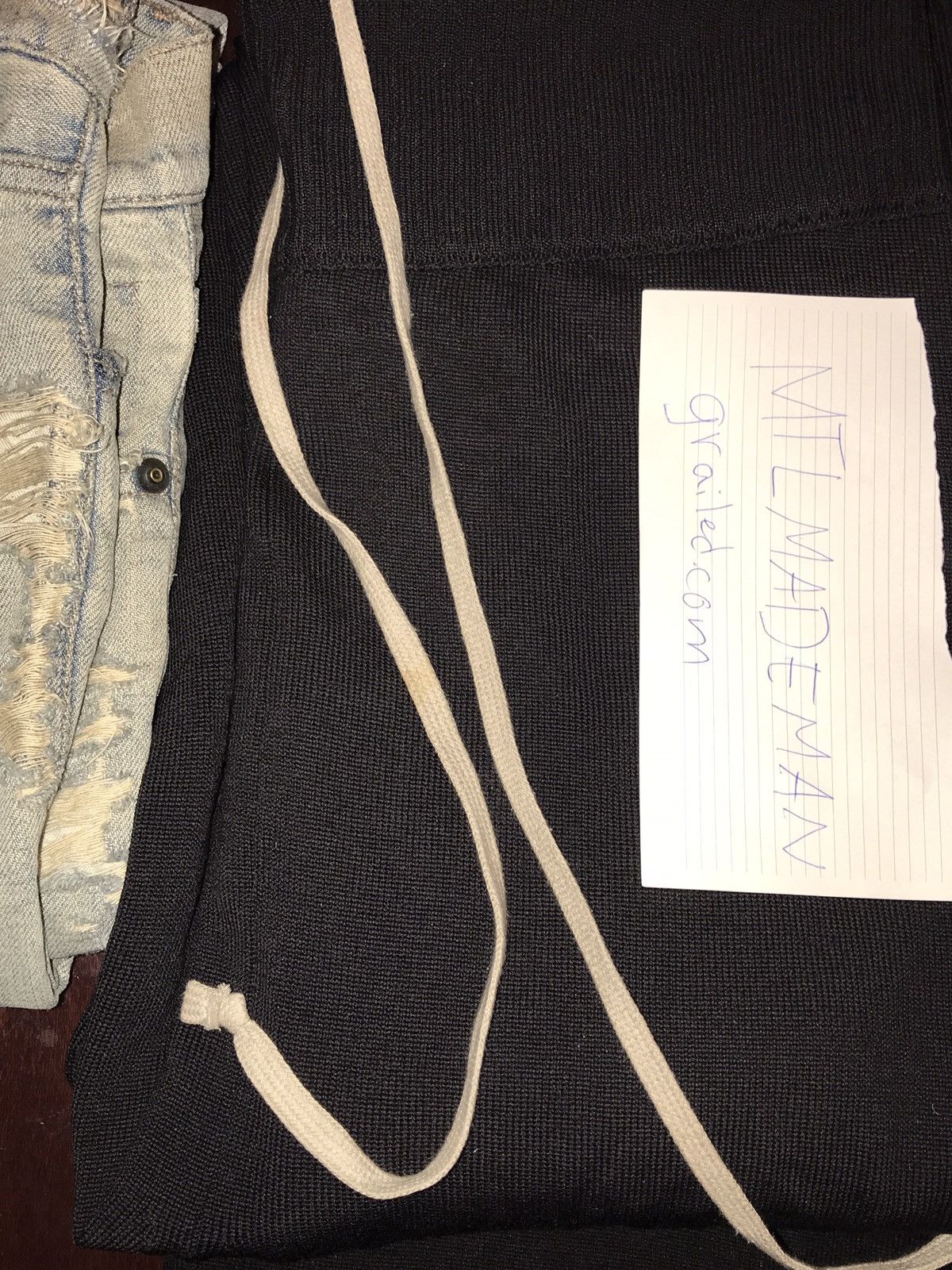 Rick Owens Wool Drawsting Long Lounge Pants Size US 30 / EU 46 - 6 Thumbnail