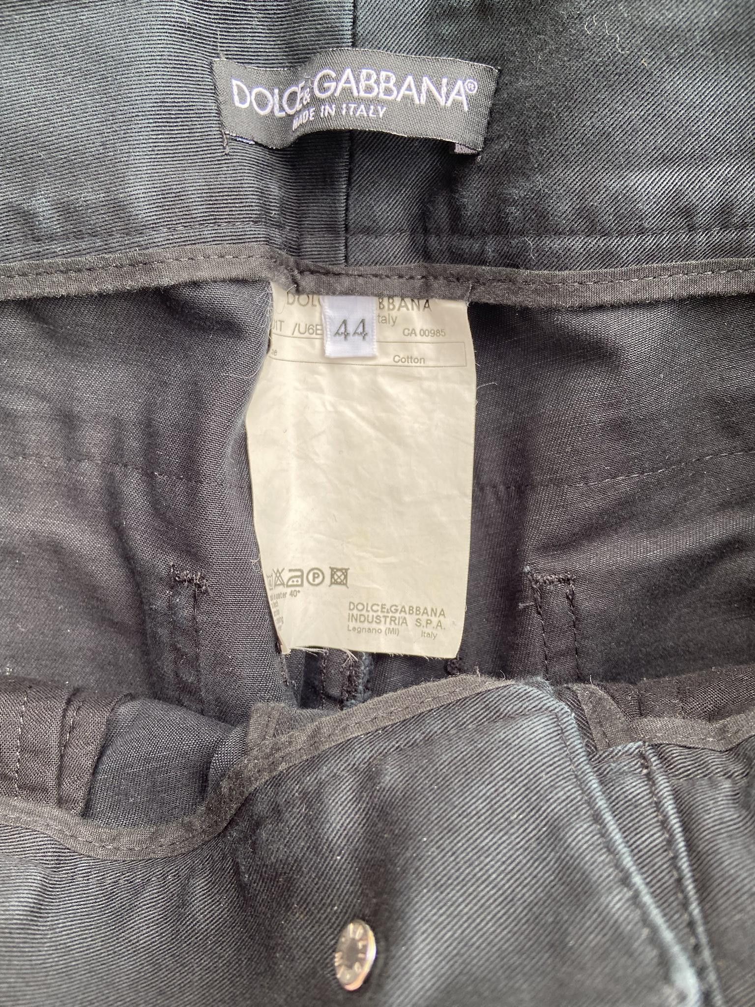 Dolce & Gabbana Dolce & Gabbana Zipper Cargos Size US 28 / EU 44 - 4 Thumbnail