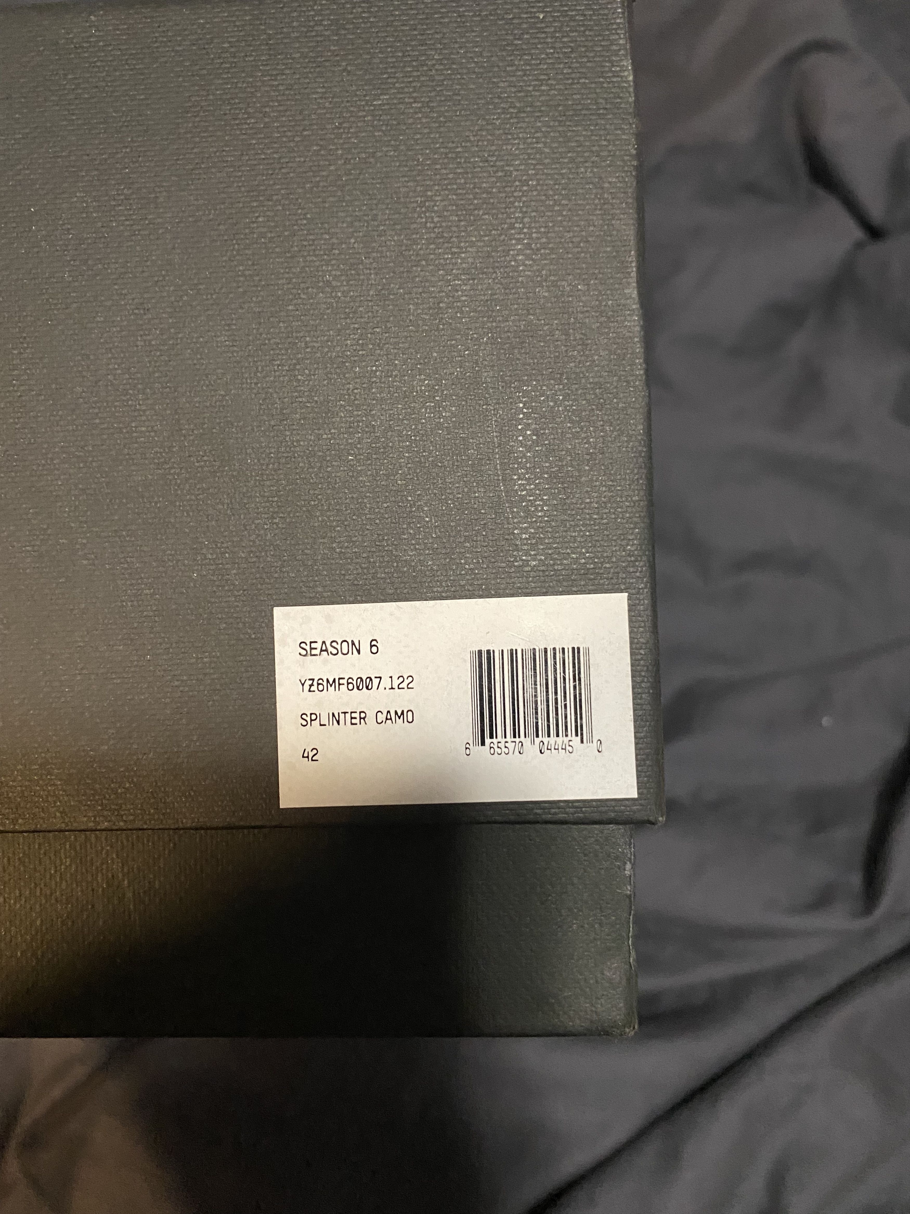 Yeezy Yeezy Season 6 Splinter Camo Washed Canvas Boot Size US 8.5 / EU 41-42 - 19 Thumbnail