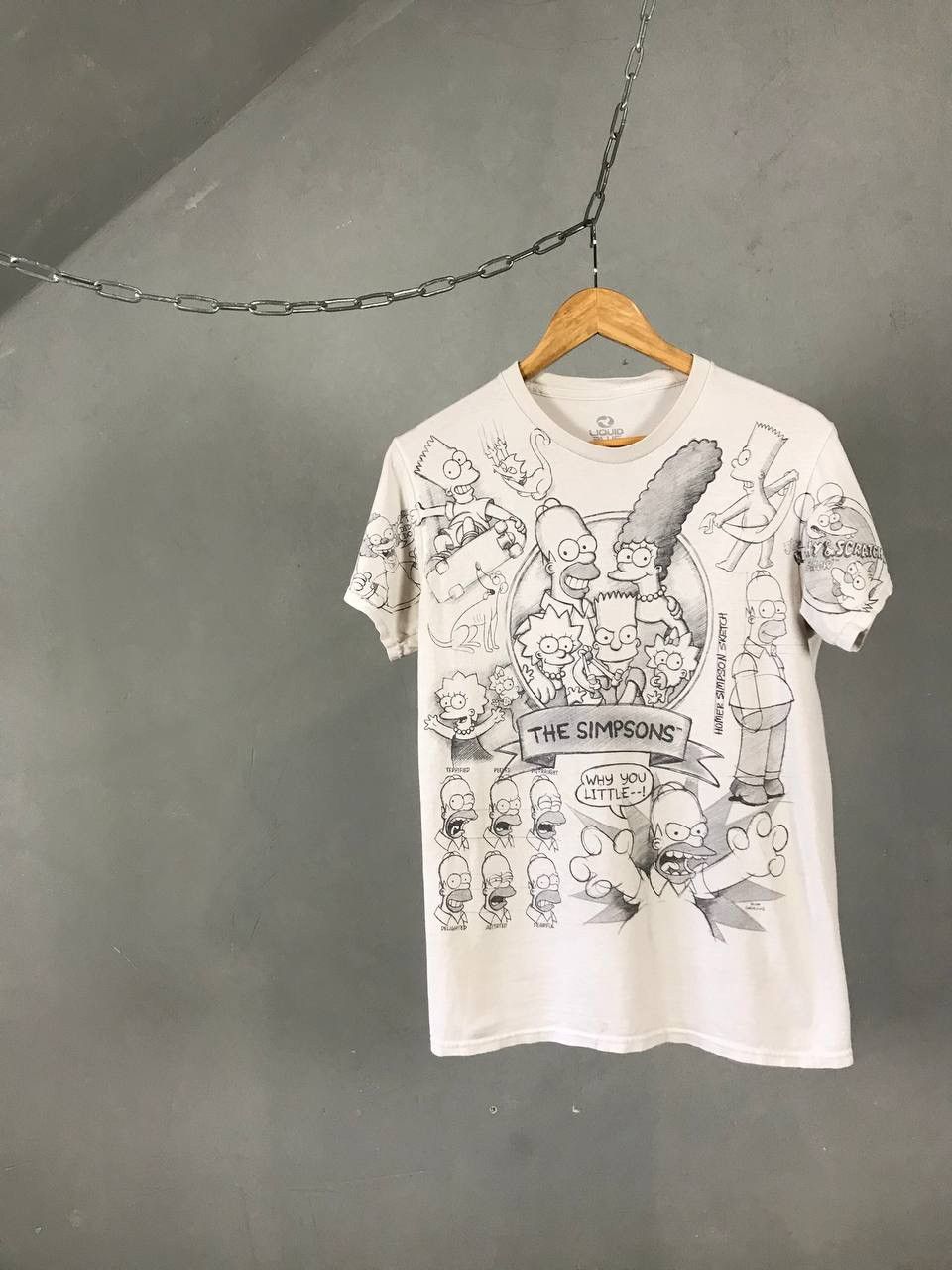 Liquid Blue × The Simpsons × Vintage The Simpsons movie comics vintage liquid blue tee Size US S / EU 44-46 / 1 - 1 Thumbnail