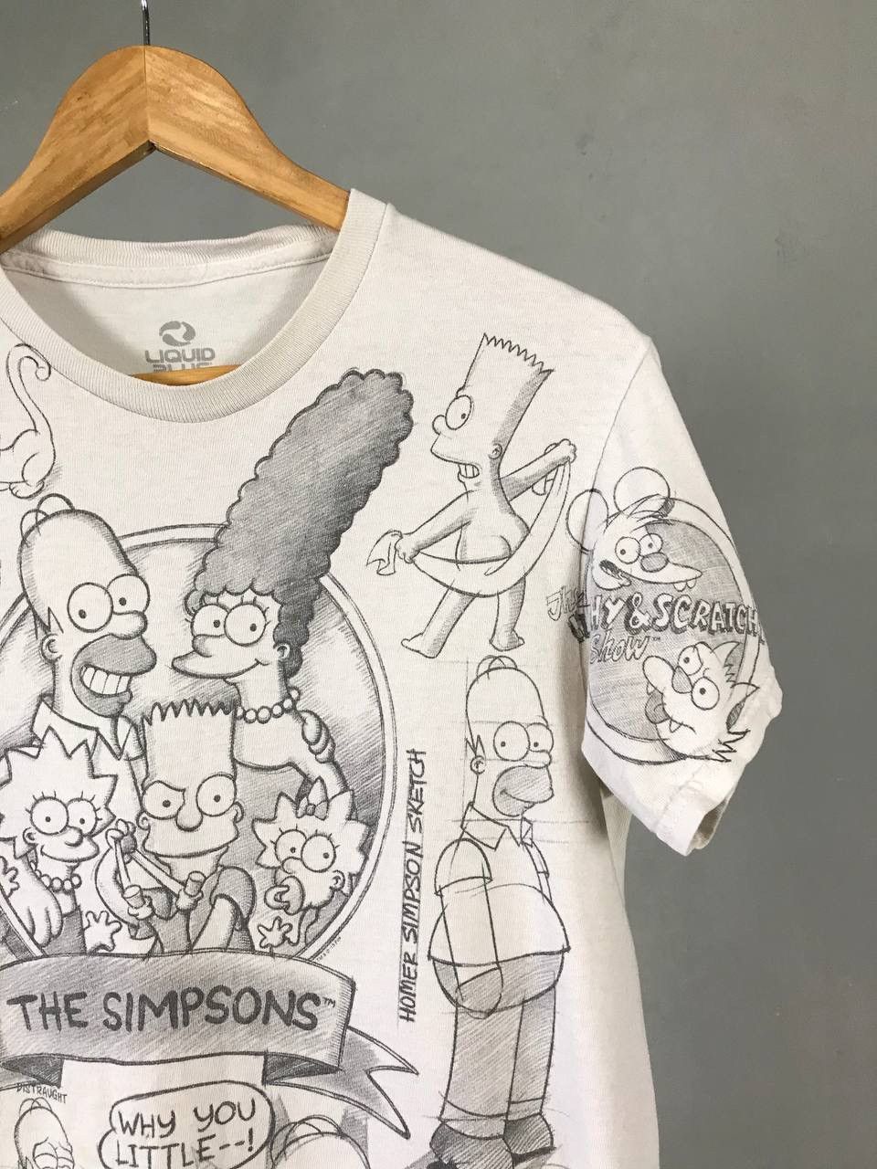 Liquid Blue × The Simpsons × Vintage The Simpsons movie comics vintage liquid blue tee Size US S / EU 44-46 / 1 - 2 Thumbnail