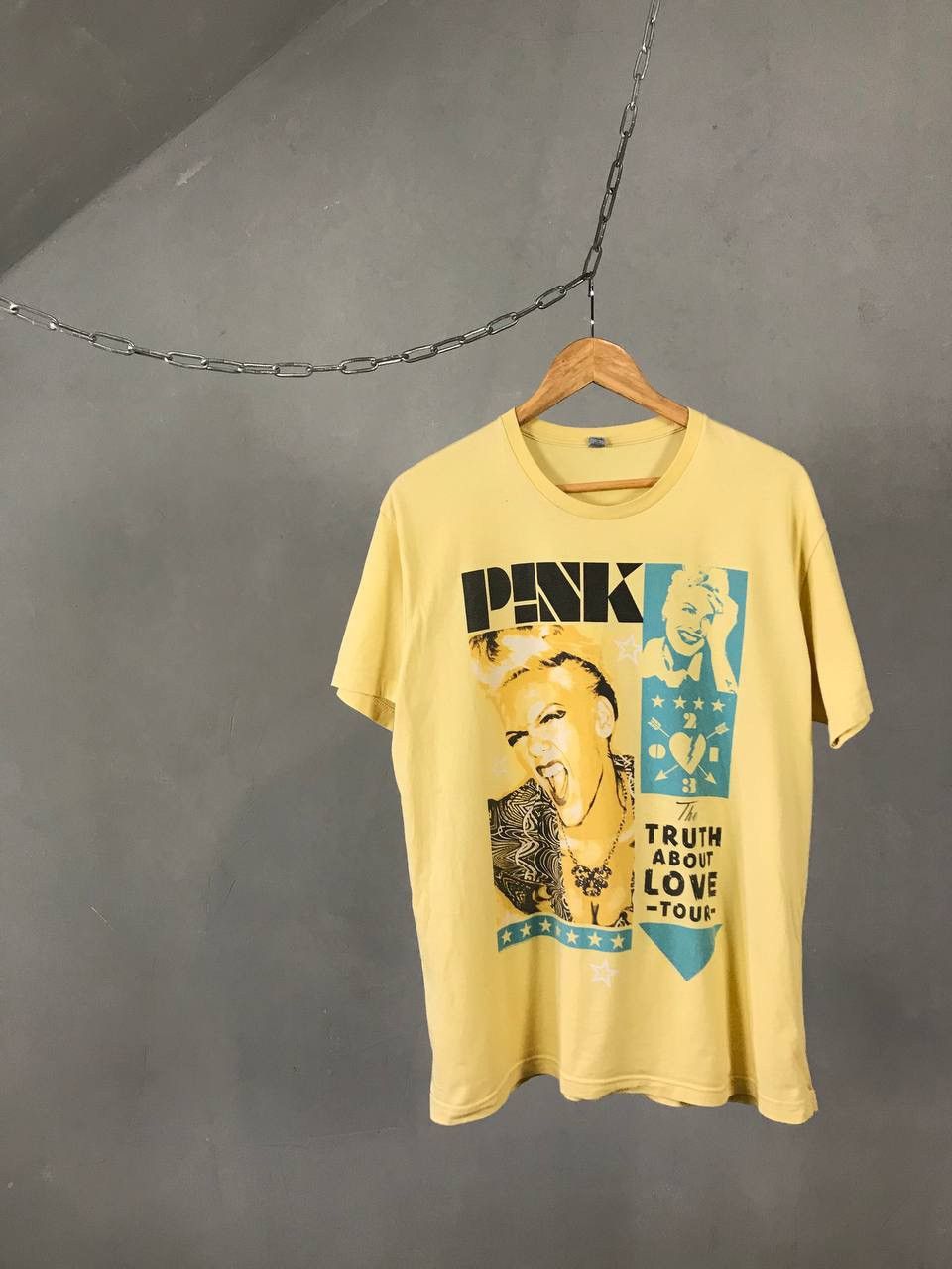 Band Tees Pink Hollywood star streetwear band tee Size US L / EU 52-54 / 3 - 1 Thumbnail