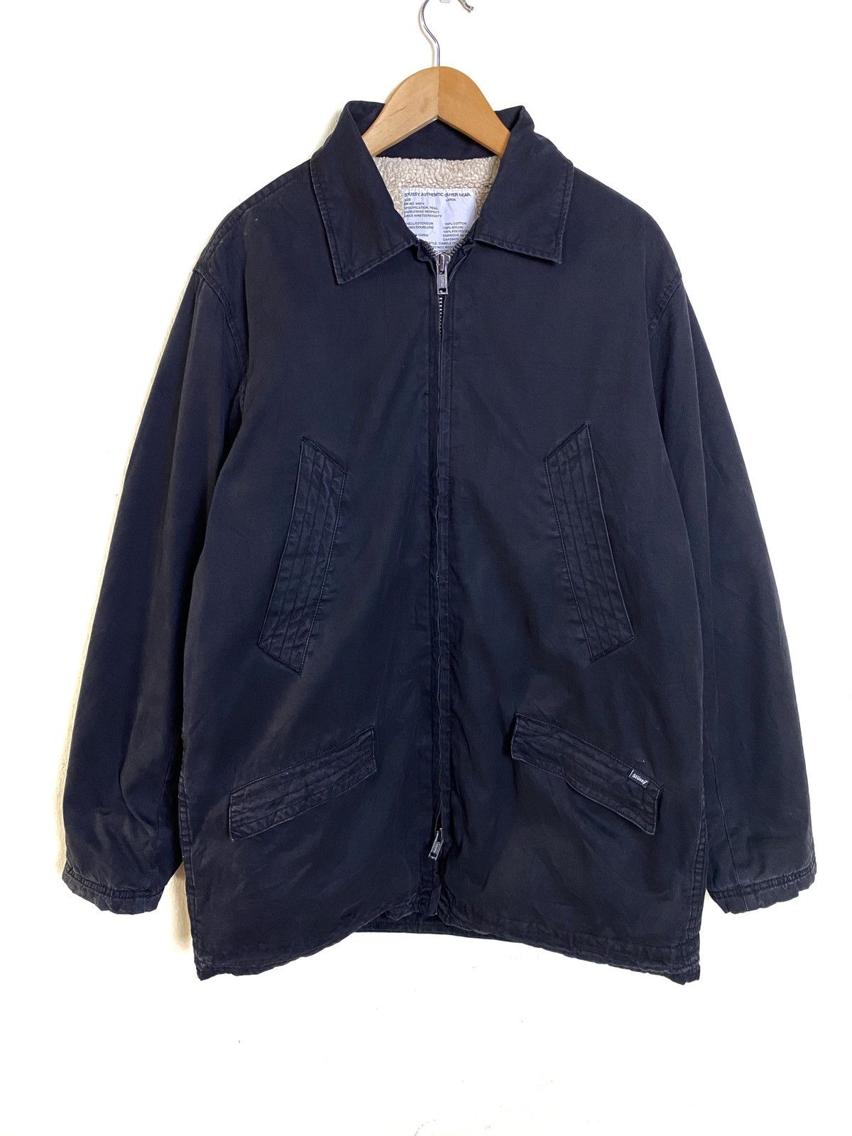 Stussy Vtg Stussy Outer Gear Work Jacket | Grailed
