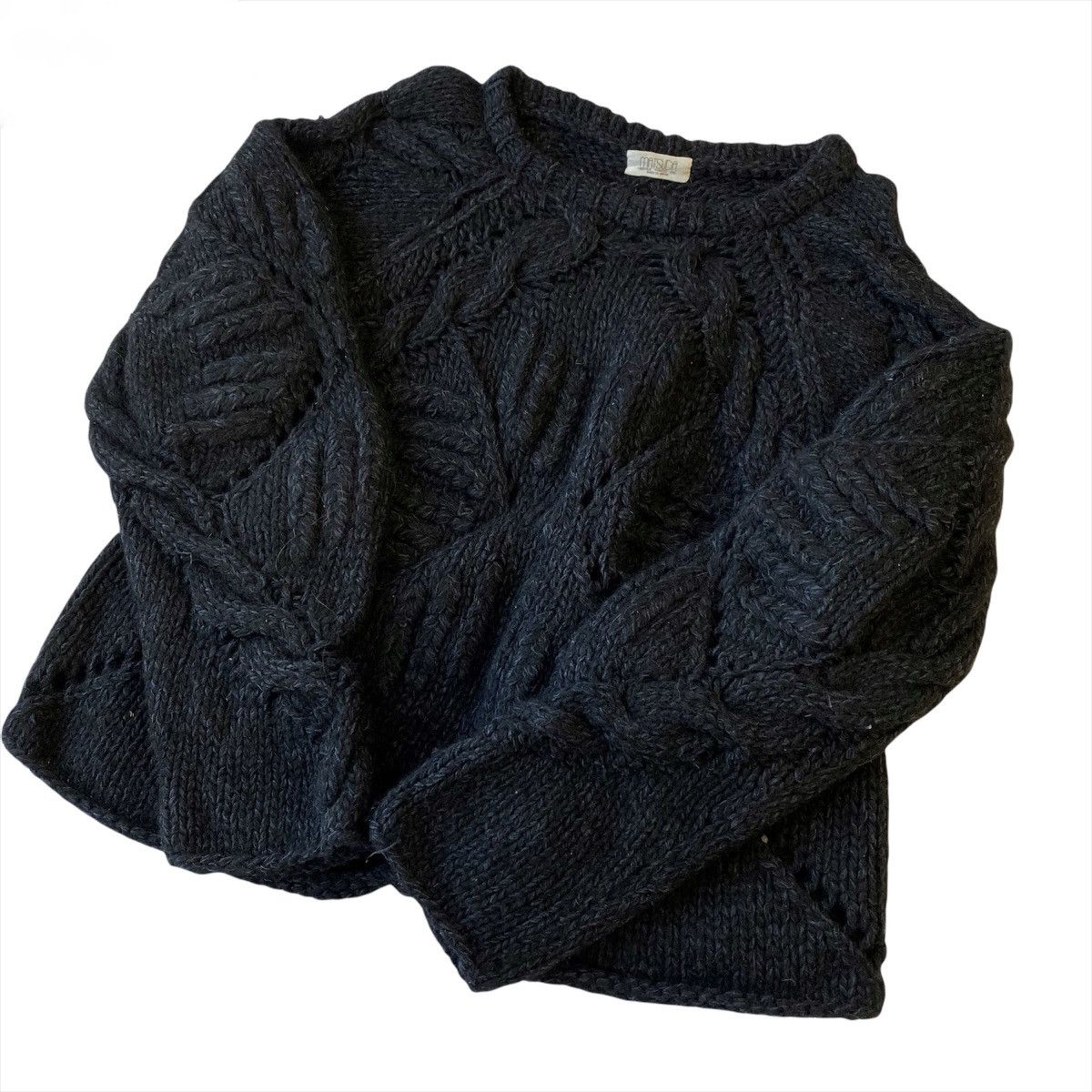 Cardigan Homme Vintage Matsuda Nicole Tokyo 1991 - Pièce D'art Occasion Très Bon état