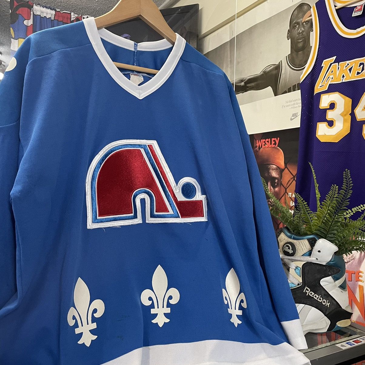 Vintage *RARE* Vintage NHL Quebec Nordiques Hockey Jersey | Grailed