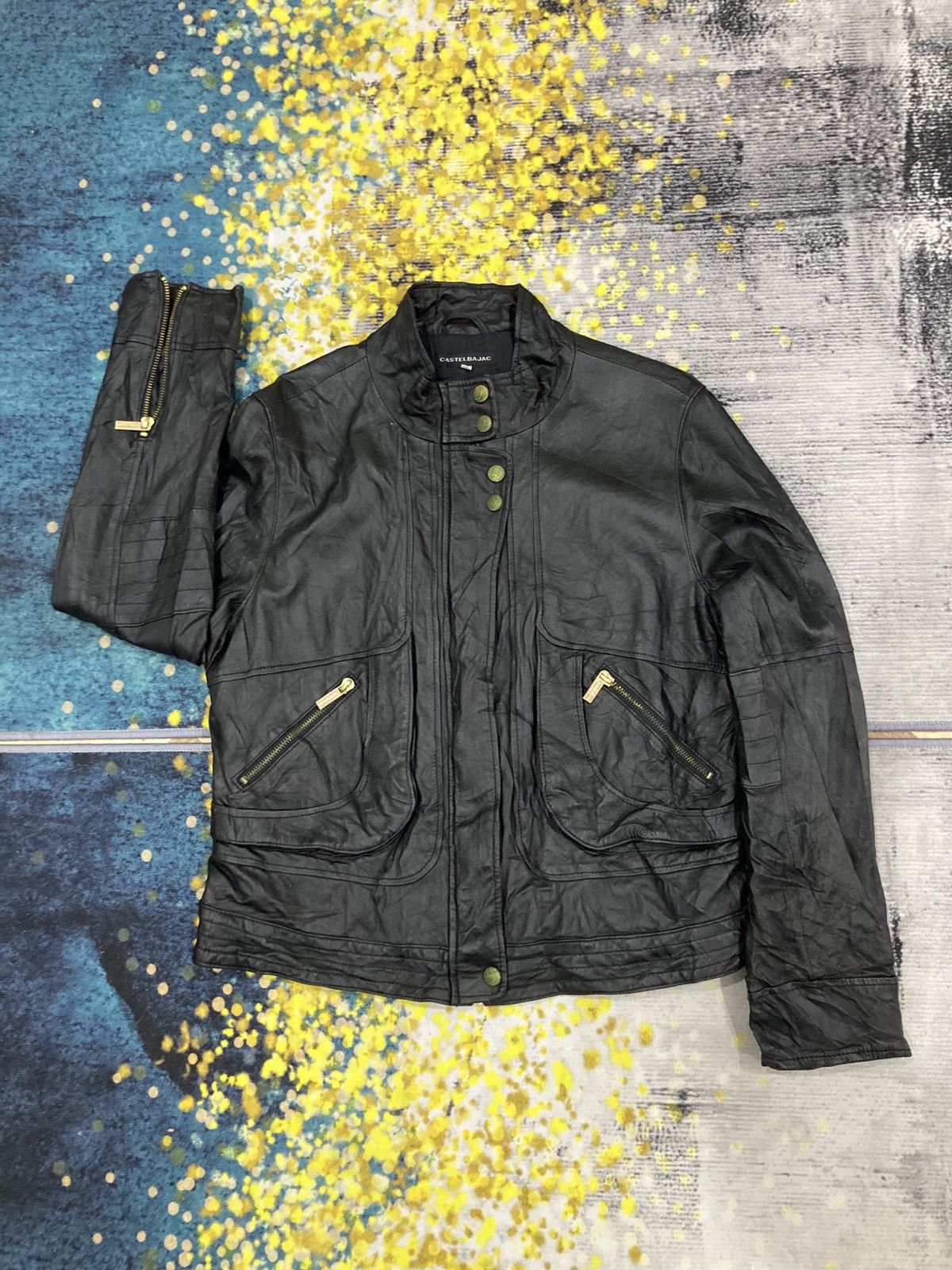 Castelbajac Leather Jacket
