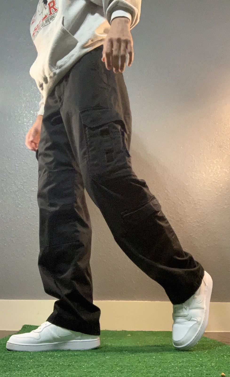 Other Vintage x Black Tactical Cargo Pants Size US 32 / EU 48 - 5 Thumbnail