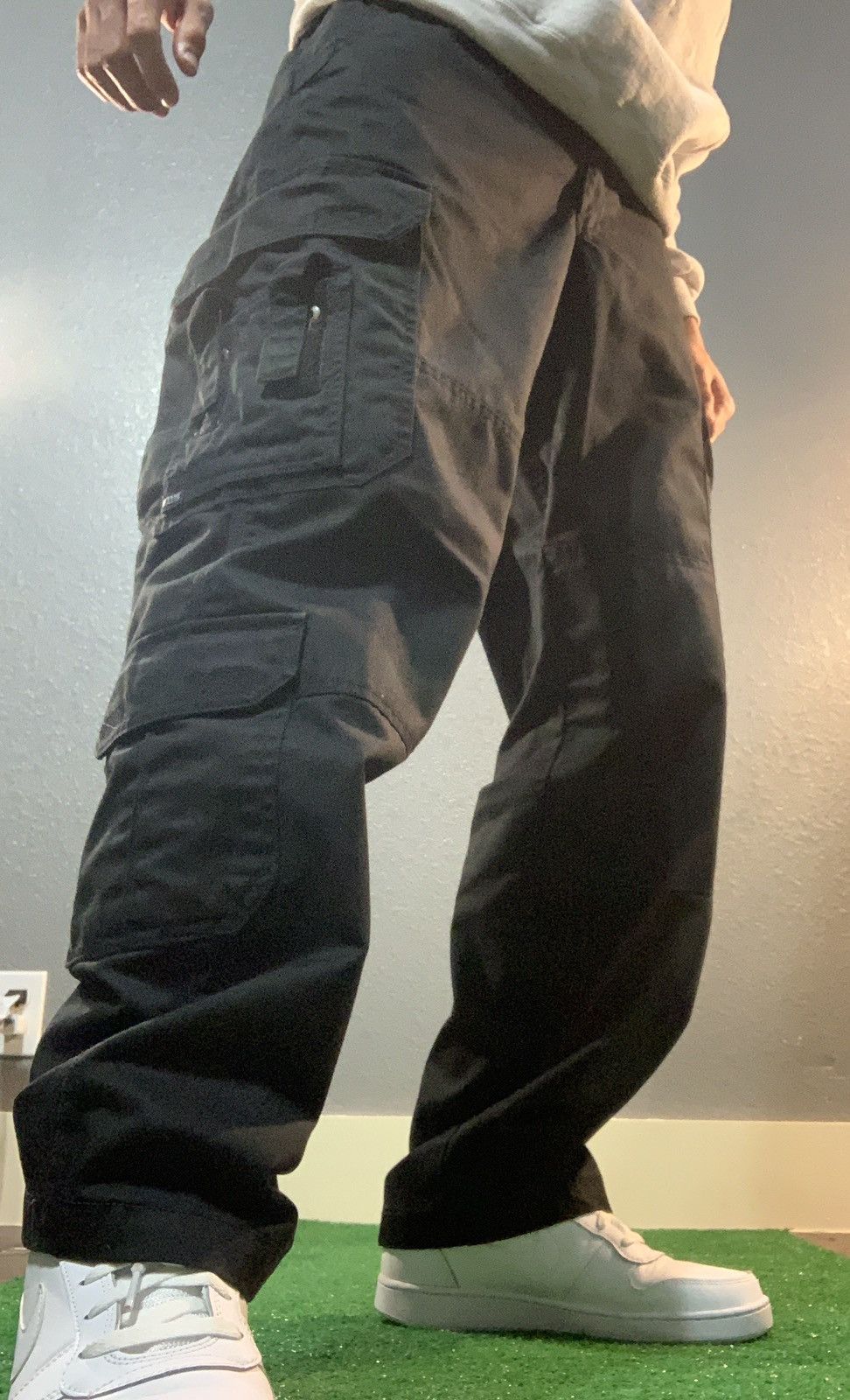 Other Vintage x Black Tactical Cargo Pants Size US 32 / EU 48 - 1 Thumbnail