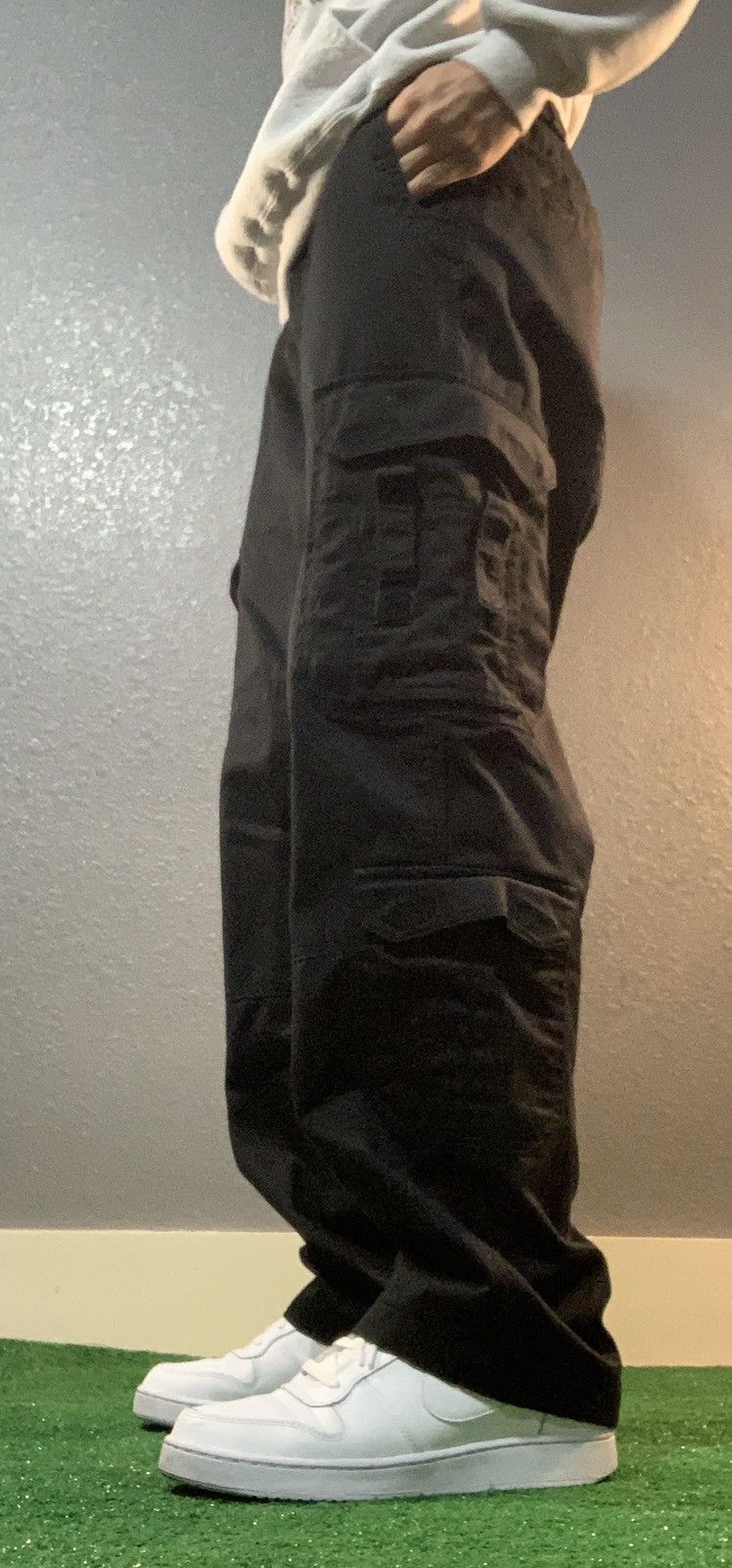 Other Vintage x Black Tactical Cargo Pants Size US 32 / EU 48 - 4 Thumbnail
