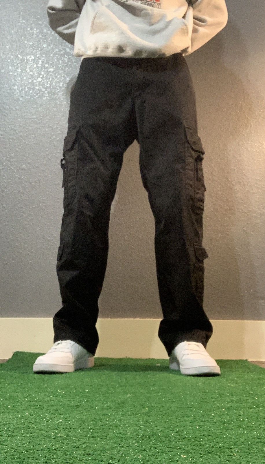 Other Vintage x Black Tactical Cargo Pants Size US 32 / EU 48 - 3 Thumbnail