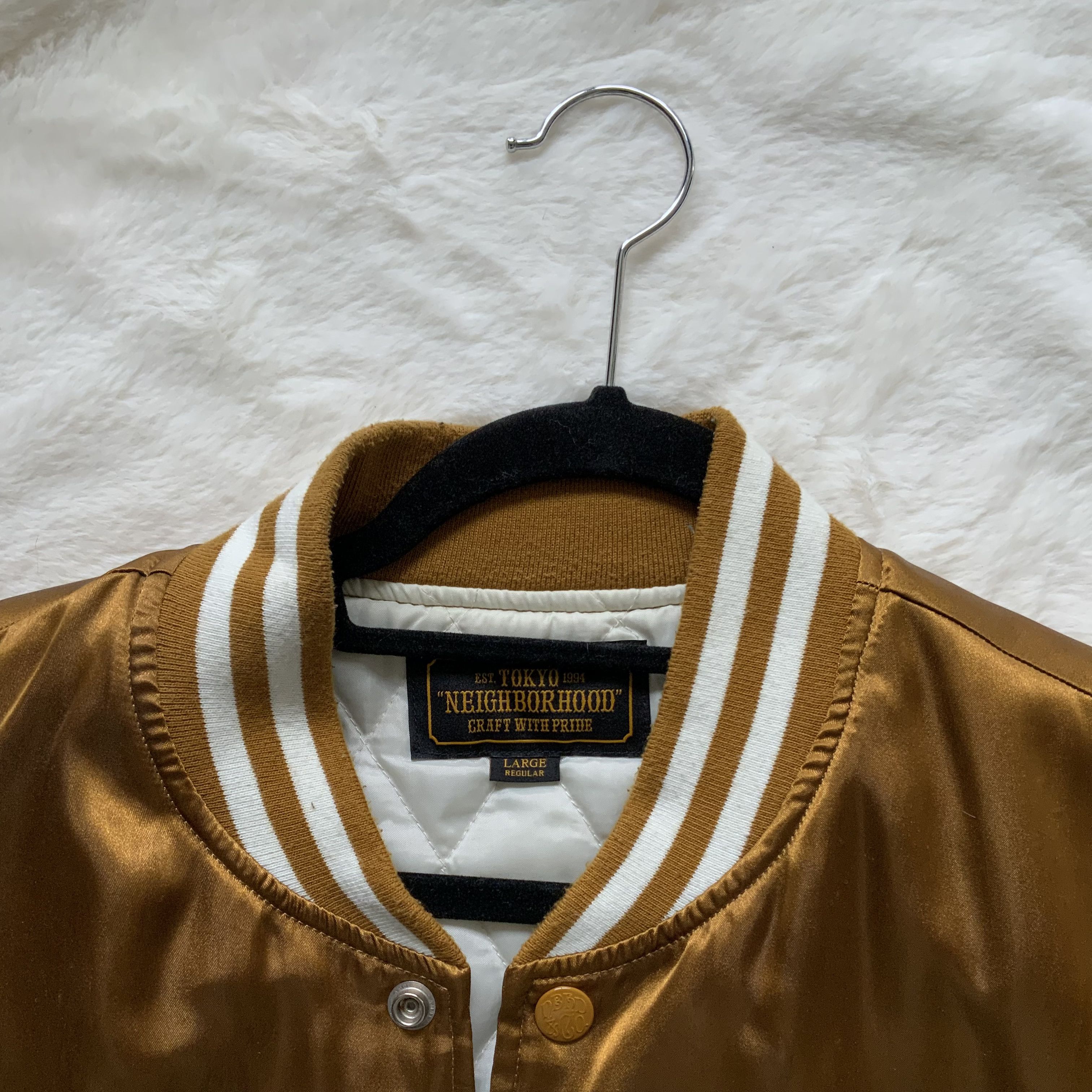 MaronNEIGHBORHOOD baseball jacke新品未使用 BASEBALL JACKET