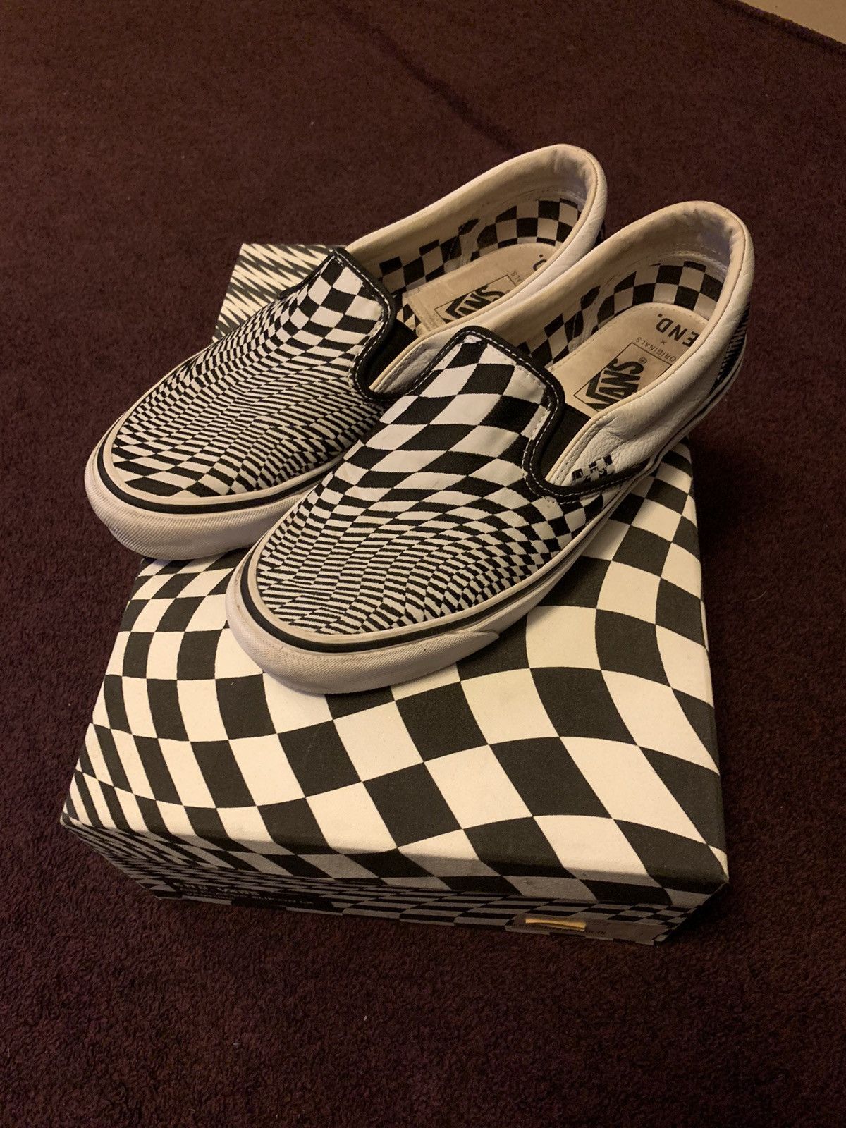 Vans Originals x END Slip On Vans Files | Warped ?‍?? ?: @rahmattsam #vansfiles  main image 4