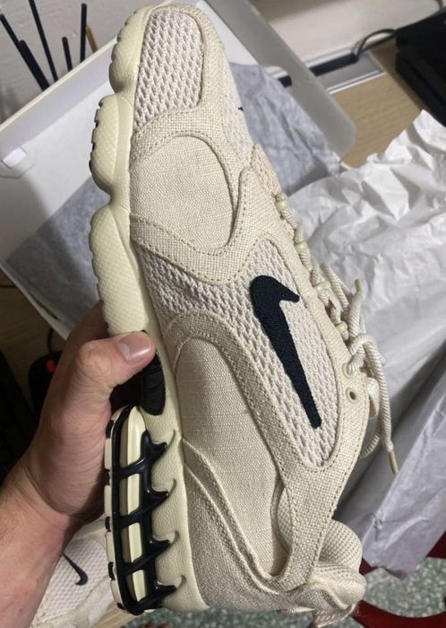 Nike x stüssy air zoom spiridon cage 2 hot sale fossil