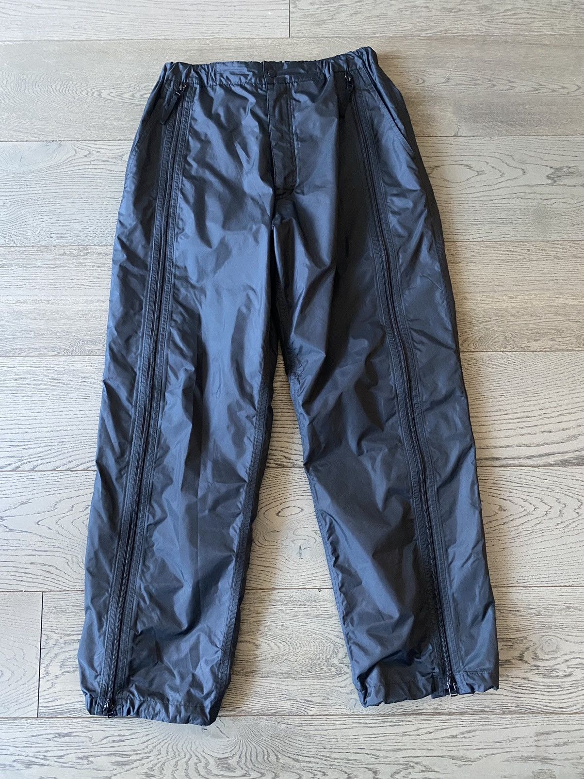 Issey Miyake Issey Miyake Men AW04 Parachute Nylon Front Zip Pants