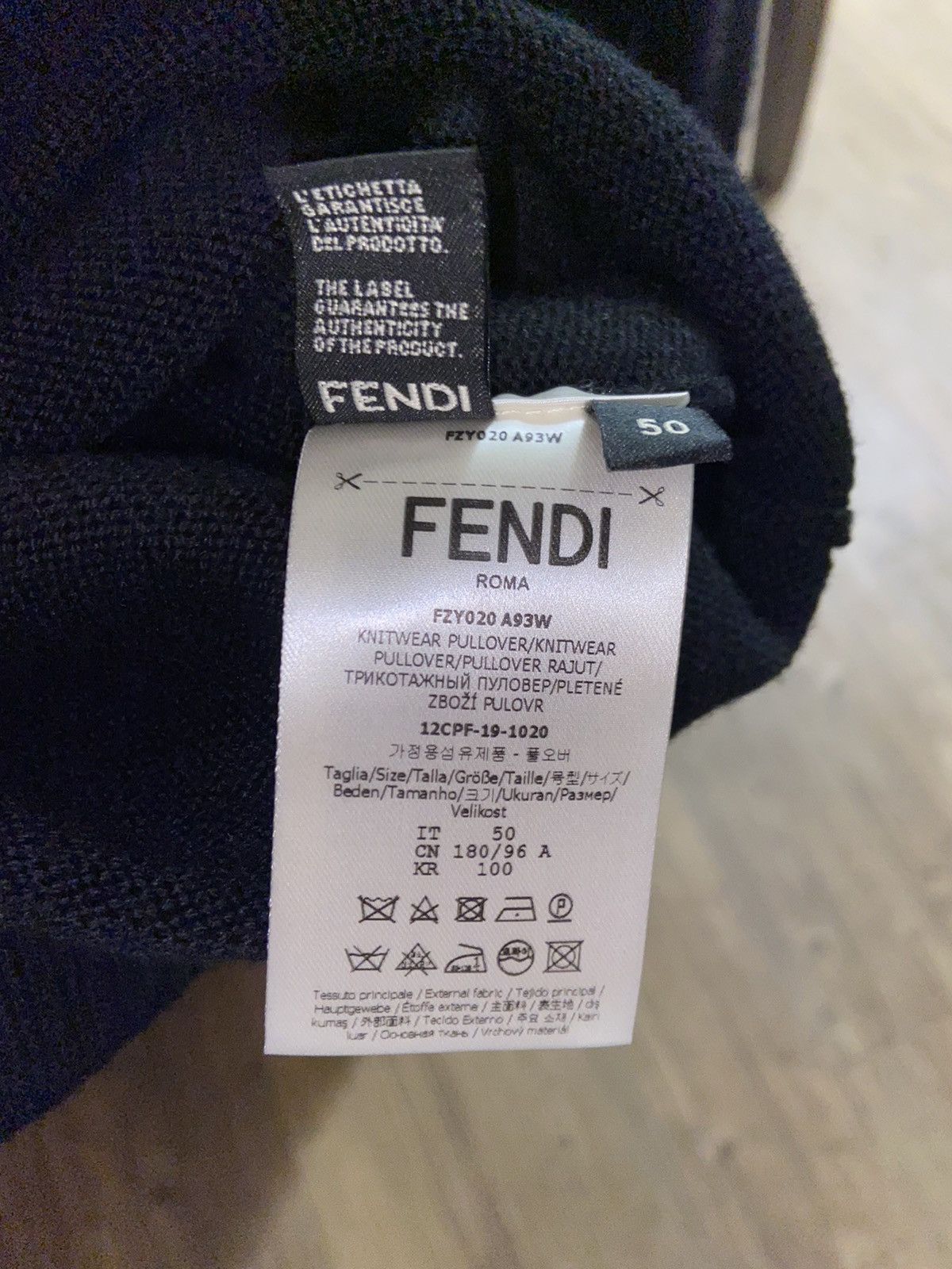 Fendi Fendi Sweater Size US M / EU 48-50 / 2 - 3 Thumbnail