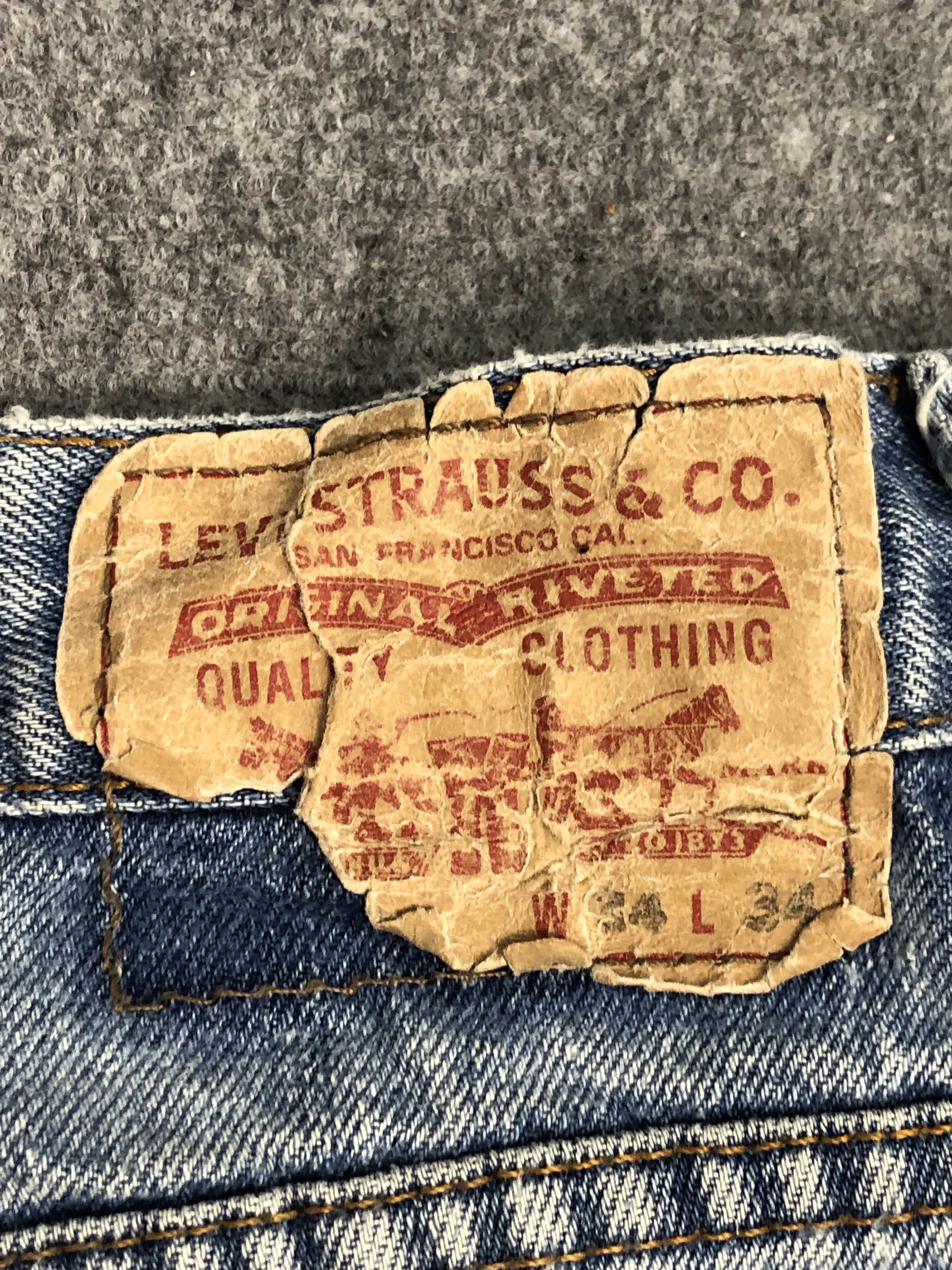 Levi's × Vintage Vintage Levis 517 Flared Bootcut Faded Blue Jeans DP0456 Size US 36 / EU 52 - 7 Thumbnail