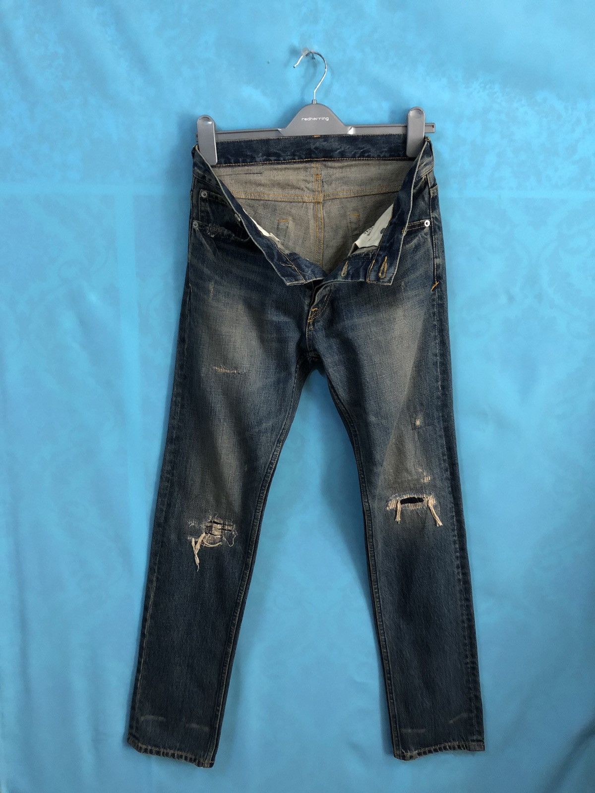 Japanese Brand 2000s stooge & co zig zag patch #668 Size US 29 - 4 Thumbnail