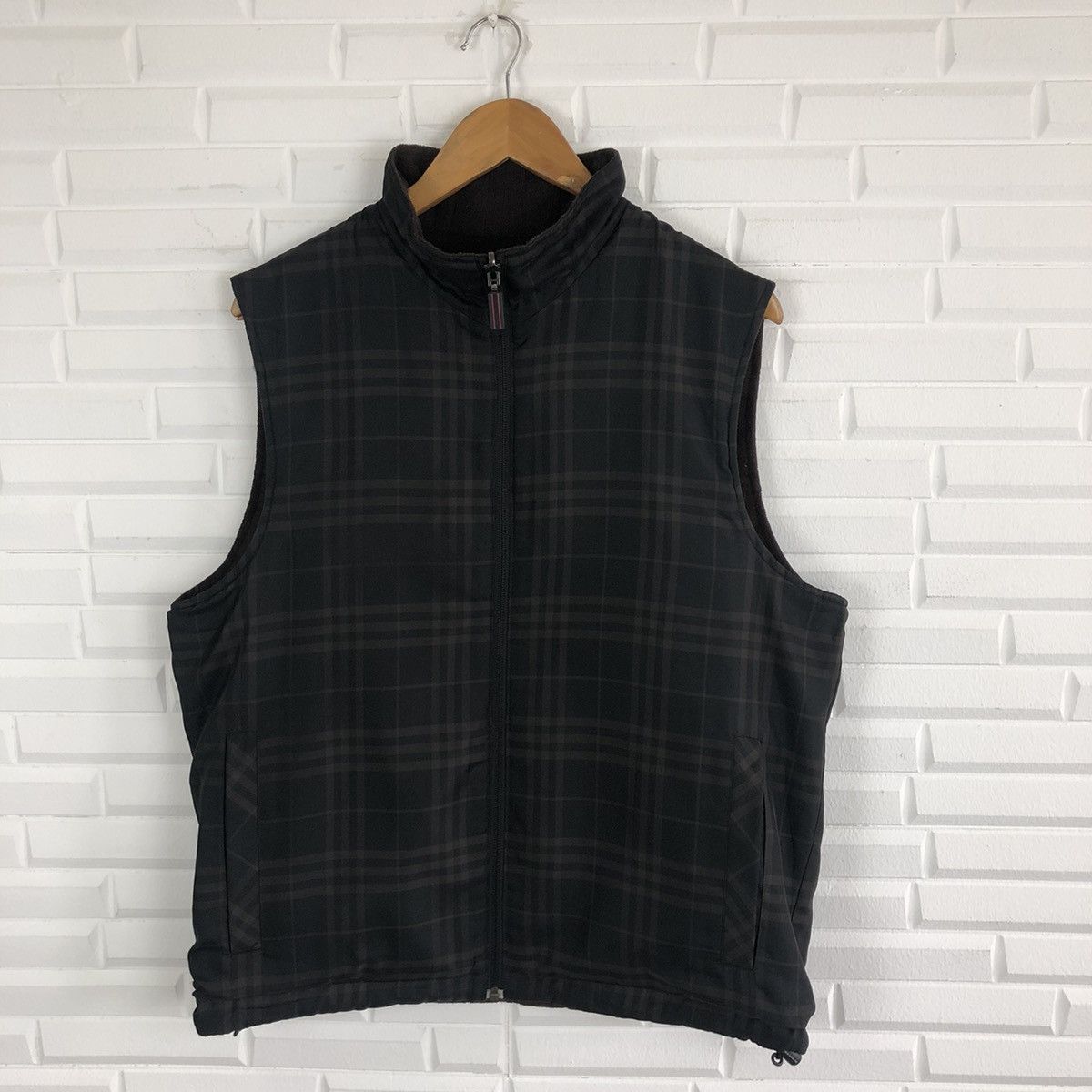 Burberry × Vintage BURBERRY REVERSIBLE TRACEY VEST Size US M / EU 48-50 / 2 - 6 Thumbnail