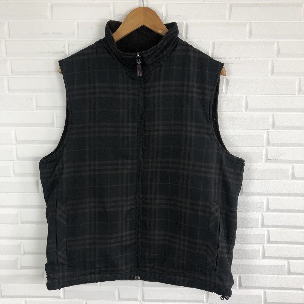 Burberry × Vintage BURBERRY REVERSIBLE TRACEY VEST Size US M / EU 48-50 / 2 - 7 Thumbnail
