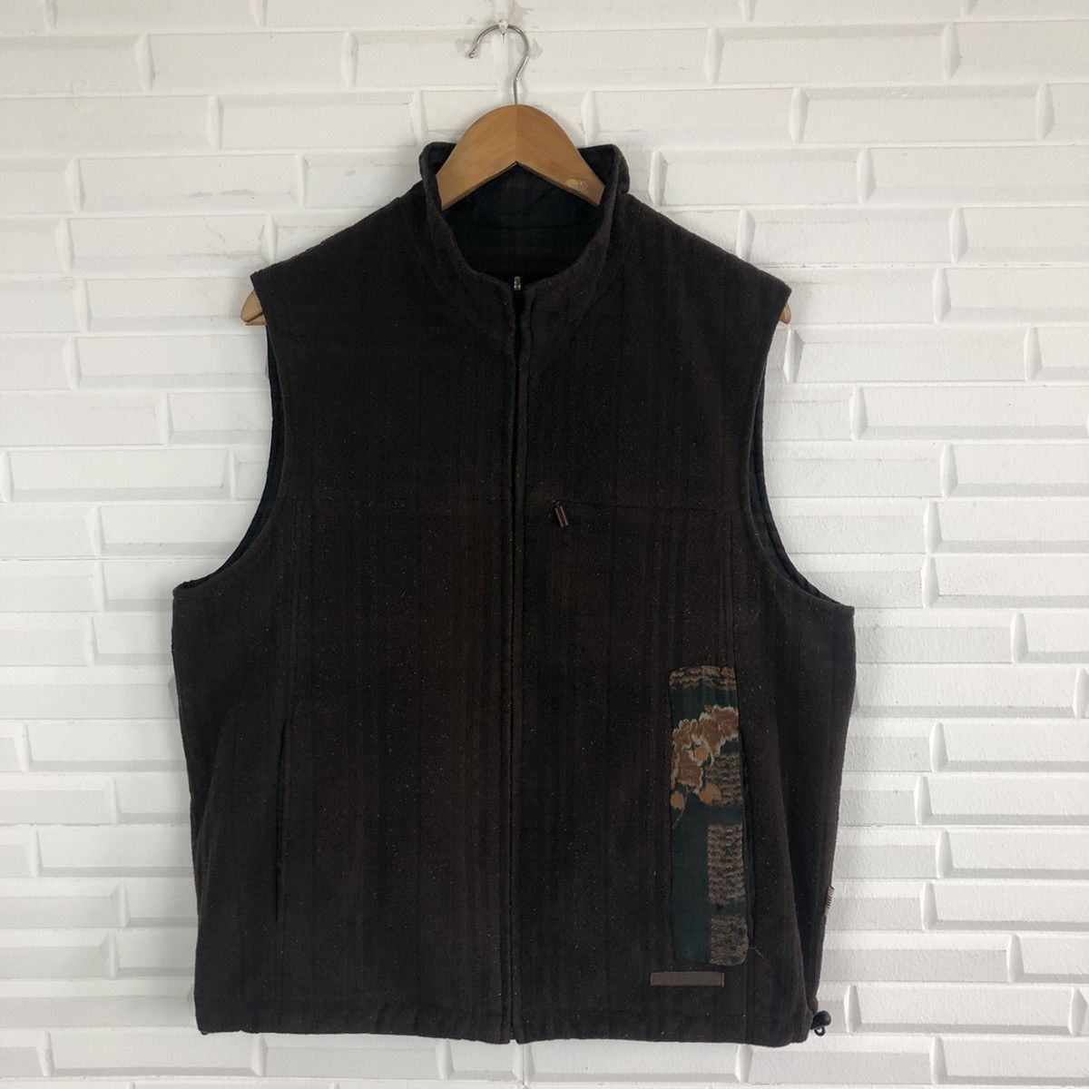 Burberry × Vintage BURBERRY REVERSIBLE TRACEY VEST Size US M / EU 48-50 / 2 - 1 Thumbnail