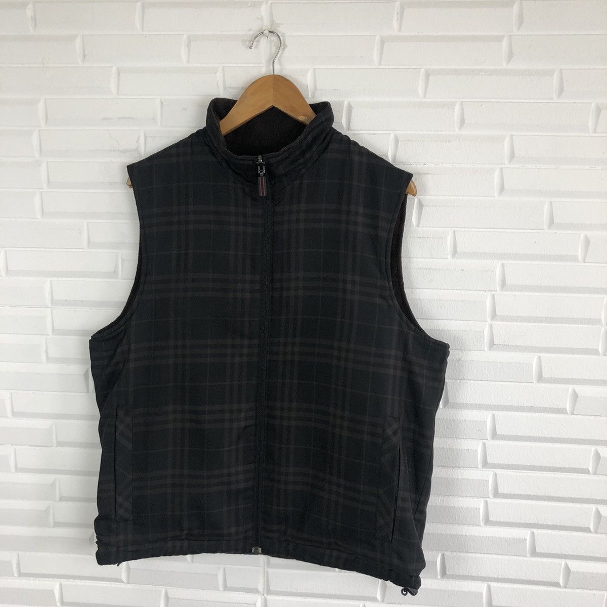 Burberry × Vintage BURBERRY REVERSIBLE TRACEY VEST Size US M / EU 48-50 / 2 - 8 Thumbnail