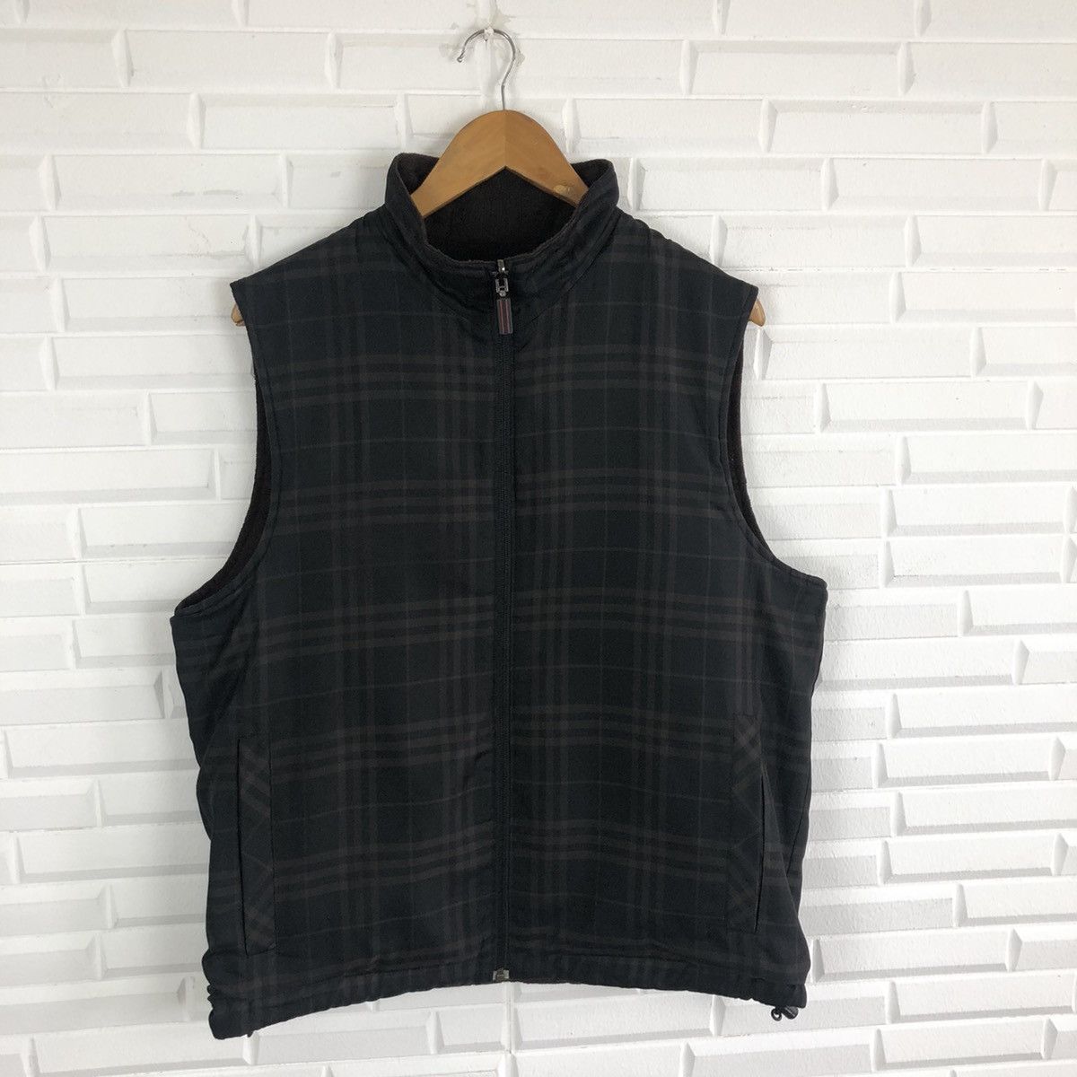 Burberry × Vintage BURBERRY REVERSIBLE TRACEY VEST Size US M / EU 48-50 / 2 - 9 Thumbnail