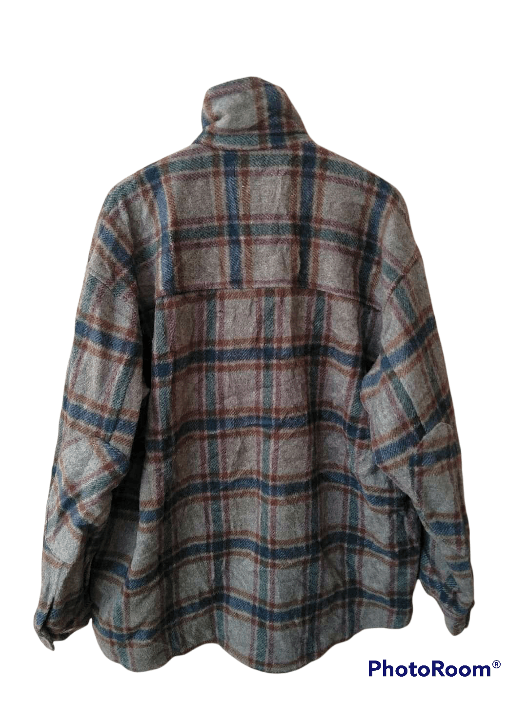 Vintage Vtg 90s Mitsumine Italian Fabric Wool Double Elbow PLAID Size US L / EU 52-54 / 3 - 6 Thumbnail