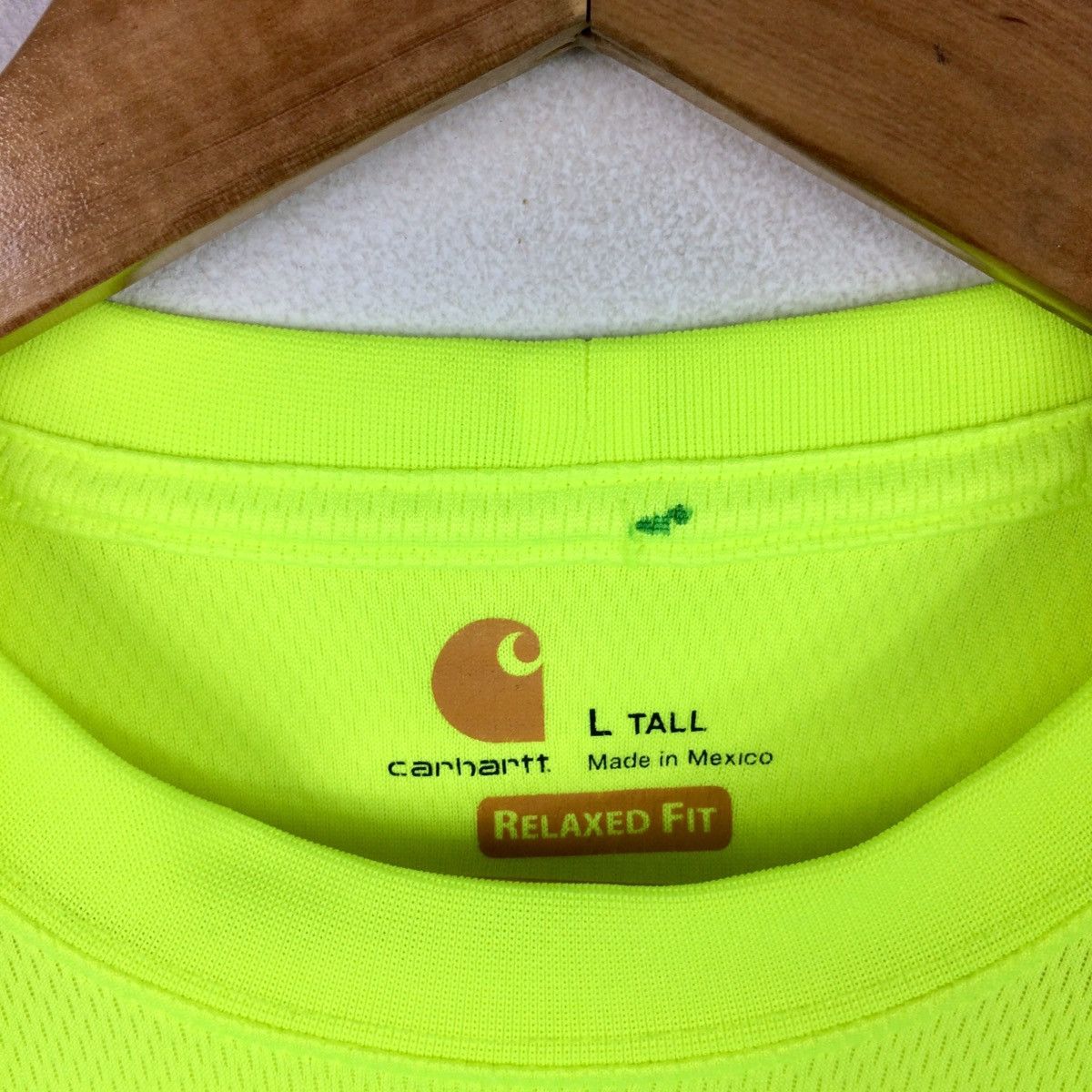 Carhartt × Carhartt Wip Carhartt Neon Reflective Crewneck Longsleeve Shirt Size US L / EU 52-54 / 3 - 4 Thumbnail