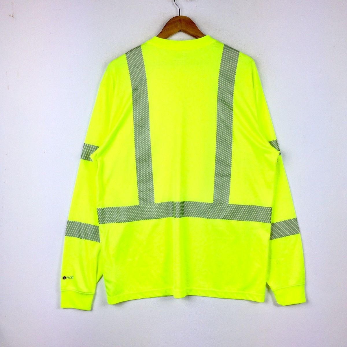 Carhartt × Carhartt Wip Carhartt Neon Reflective Crewneck Longsleeve Shirt Size US L / EU 52-54 / 3 - 5 Thumbnail