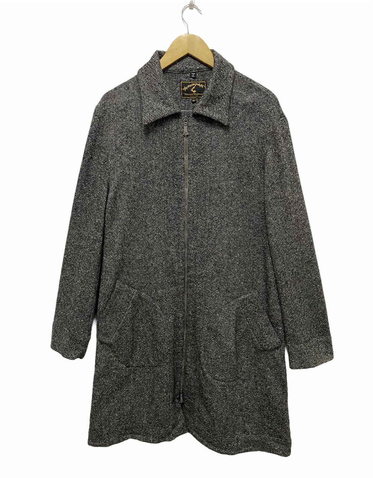 Vivienne Westwood Vivienne Westwood Anglomania Wool Long Jacket Made in Italy Size US L / EU 52-54 / 3 - 1 Thumbnail