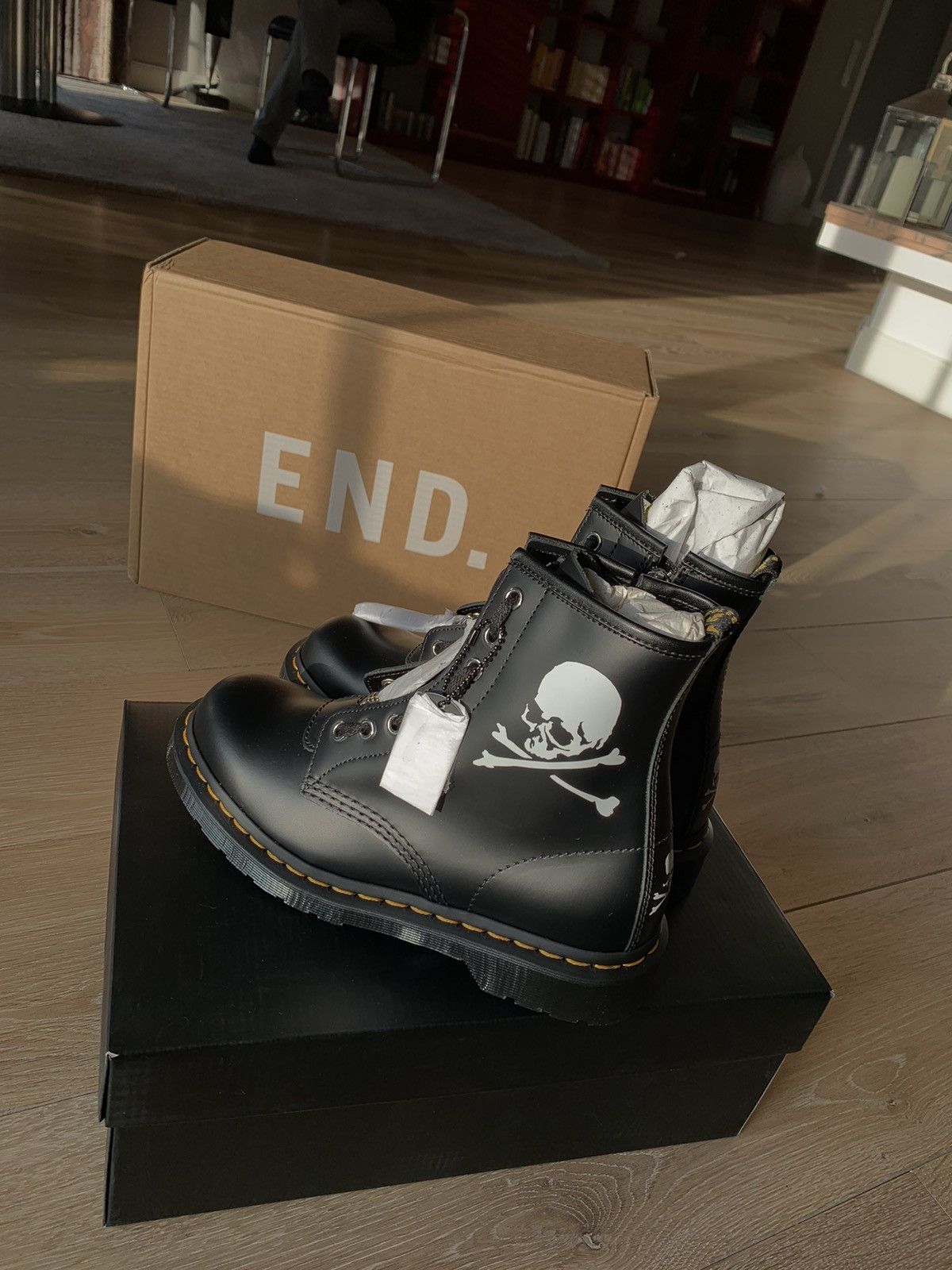 Dr. Martens Dr. Martens x Mastermind World 1460 Boot | Grailed